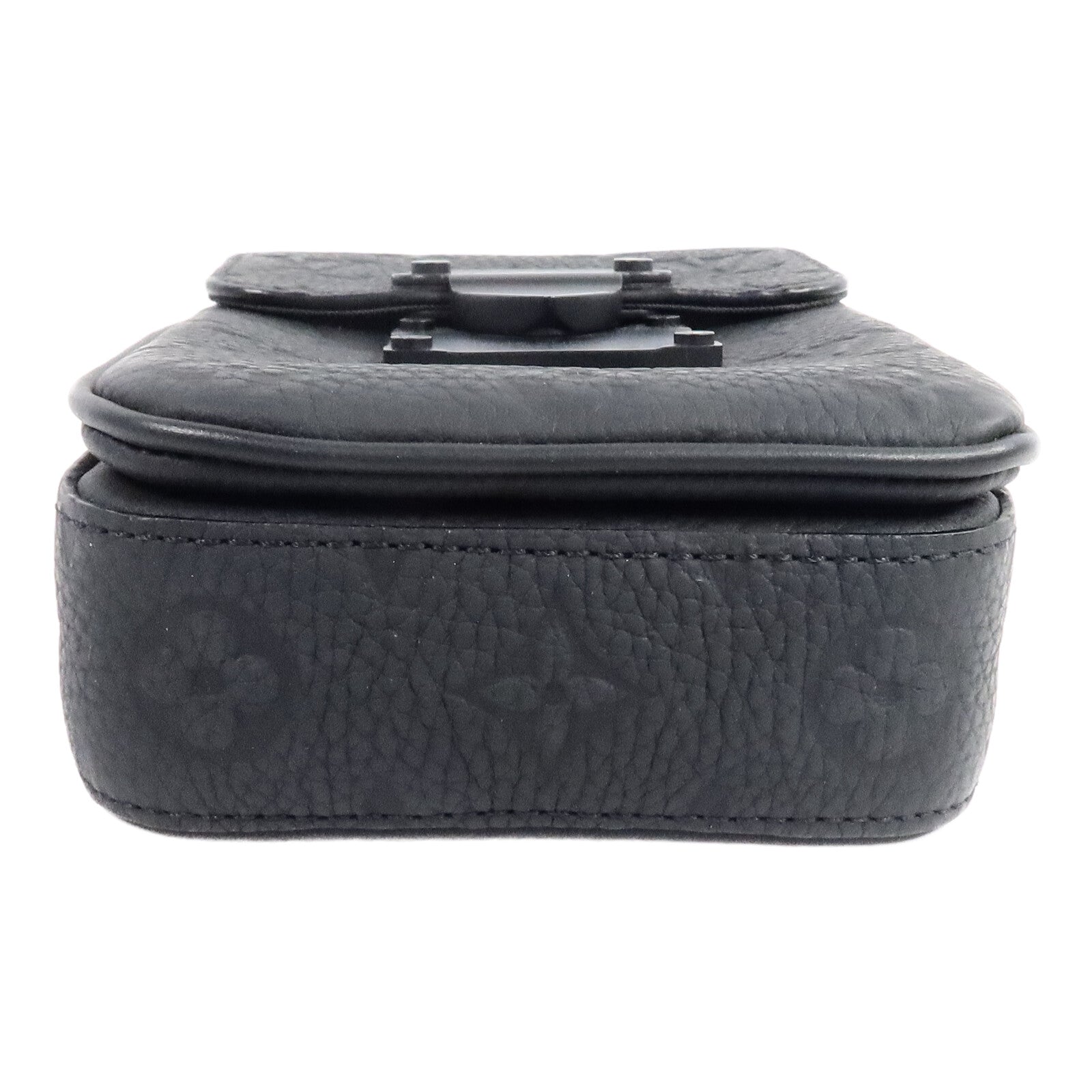 LOUIS VUITTON Monogram Taurillon S-Lock Vertical Wearable肩背袋