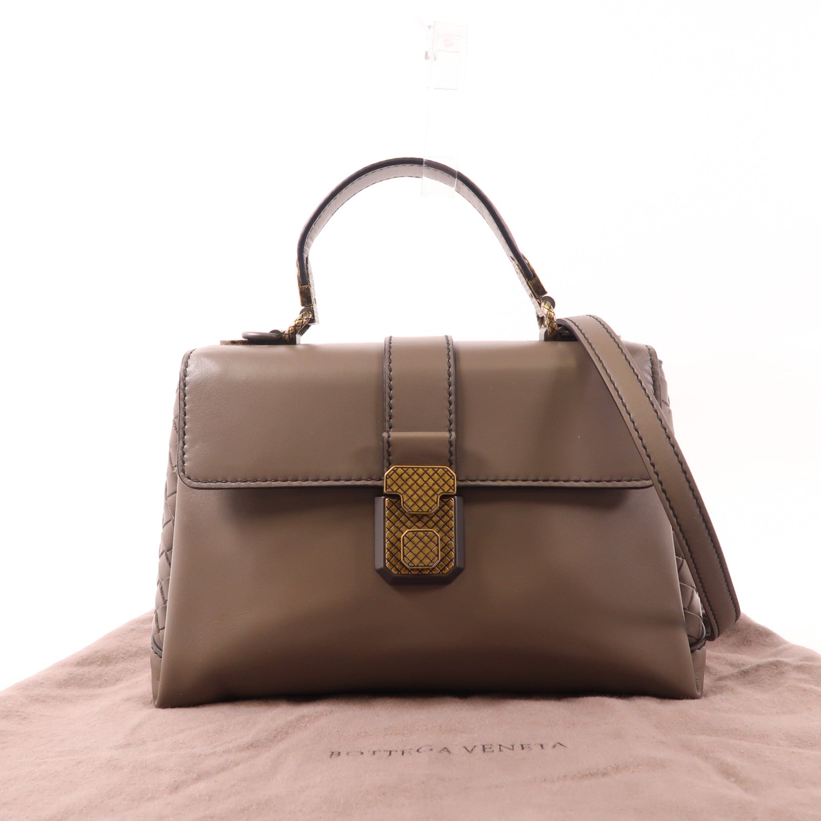BOTTEGA VENETA 牛皮皮革Shoulder Bag手挽肩背兩用袋