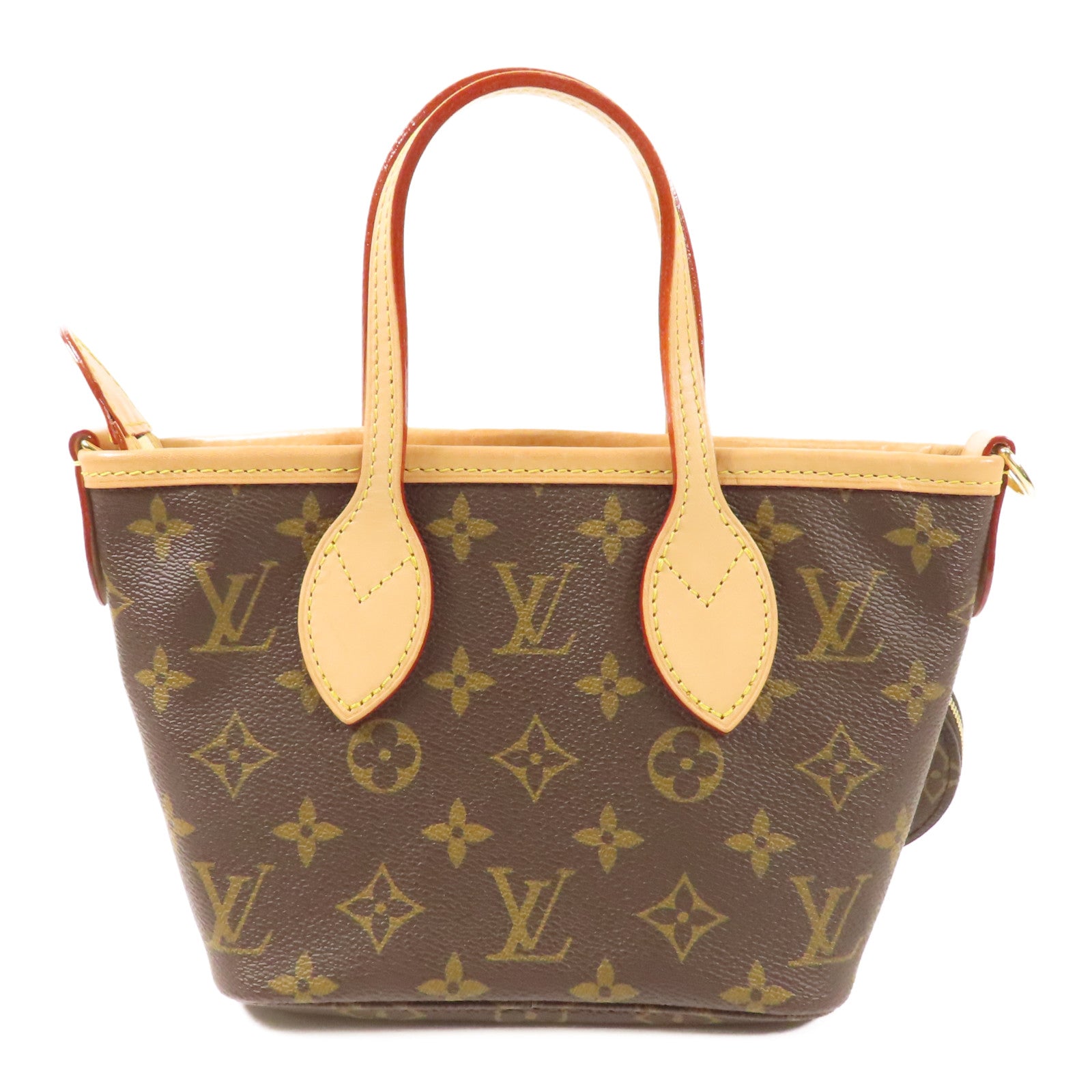 LOUIS VUITTON Monogram Neverfull BB金扣手挽肩背兩用袋