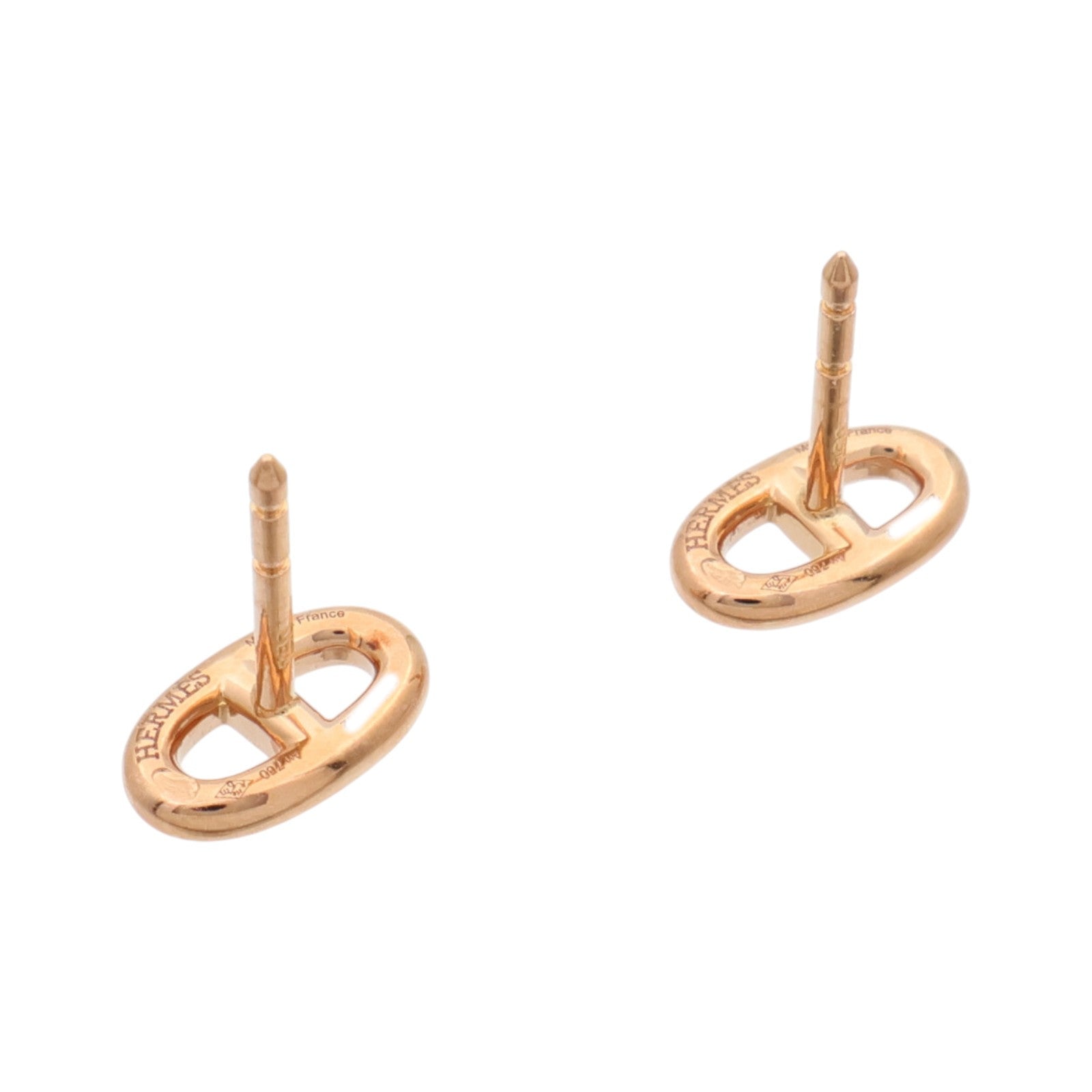 HERMES 18K玫瑰金Farandole Earrings耳環