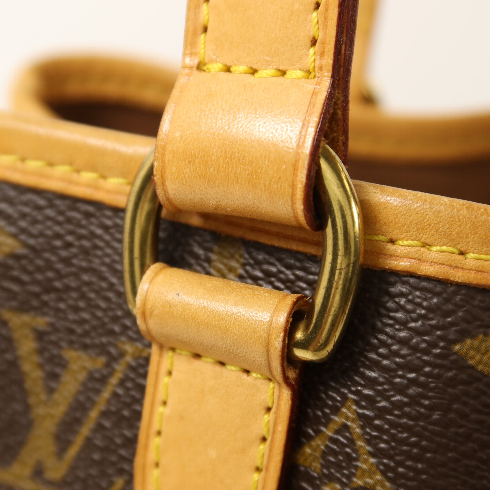 LOUIS VUITTON Monogram Batignolles Vertical金扣手挽袋