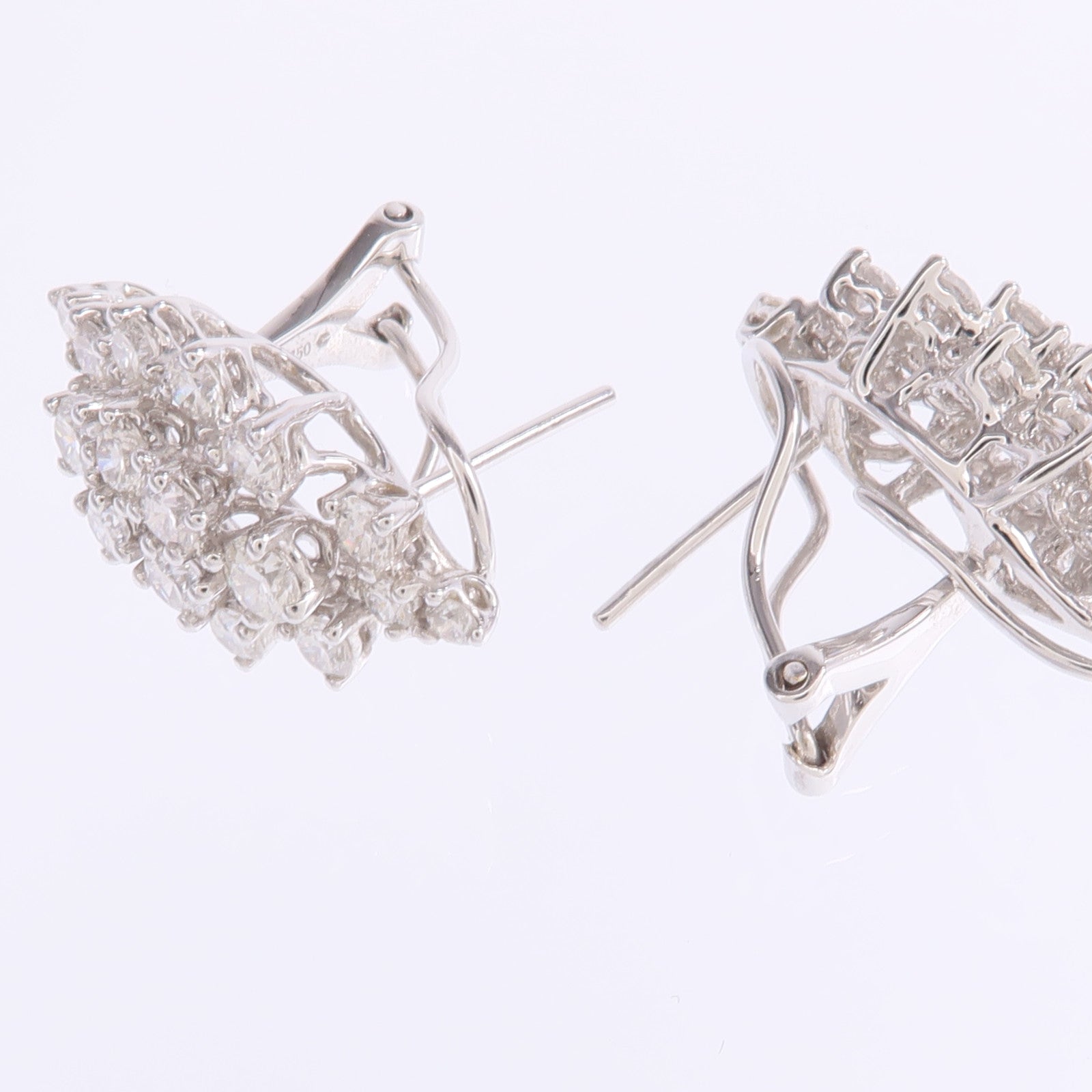 JEWELRY 18K白金Diamond Earrings鑽石耳環