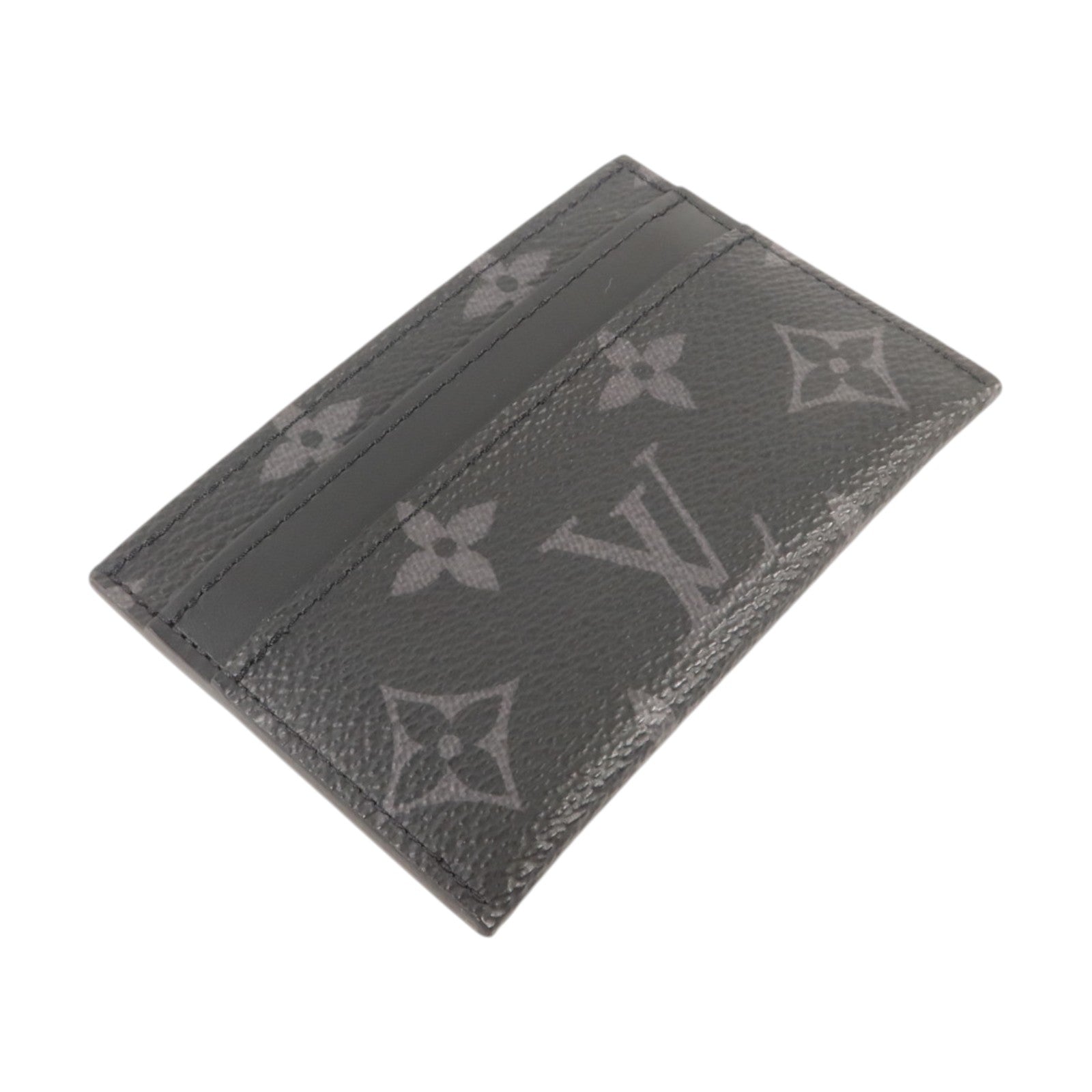 LOUIS VUITTON Monogram Eclipse Double Card Holder卡片套