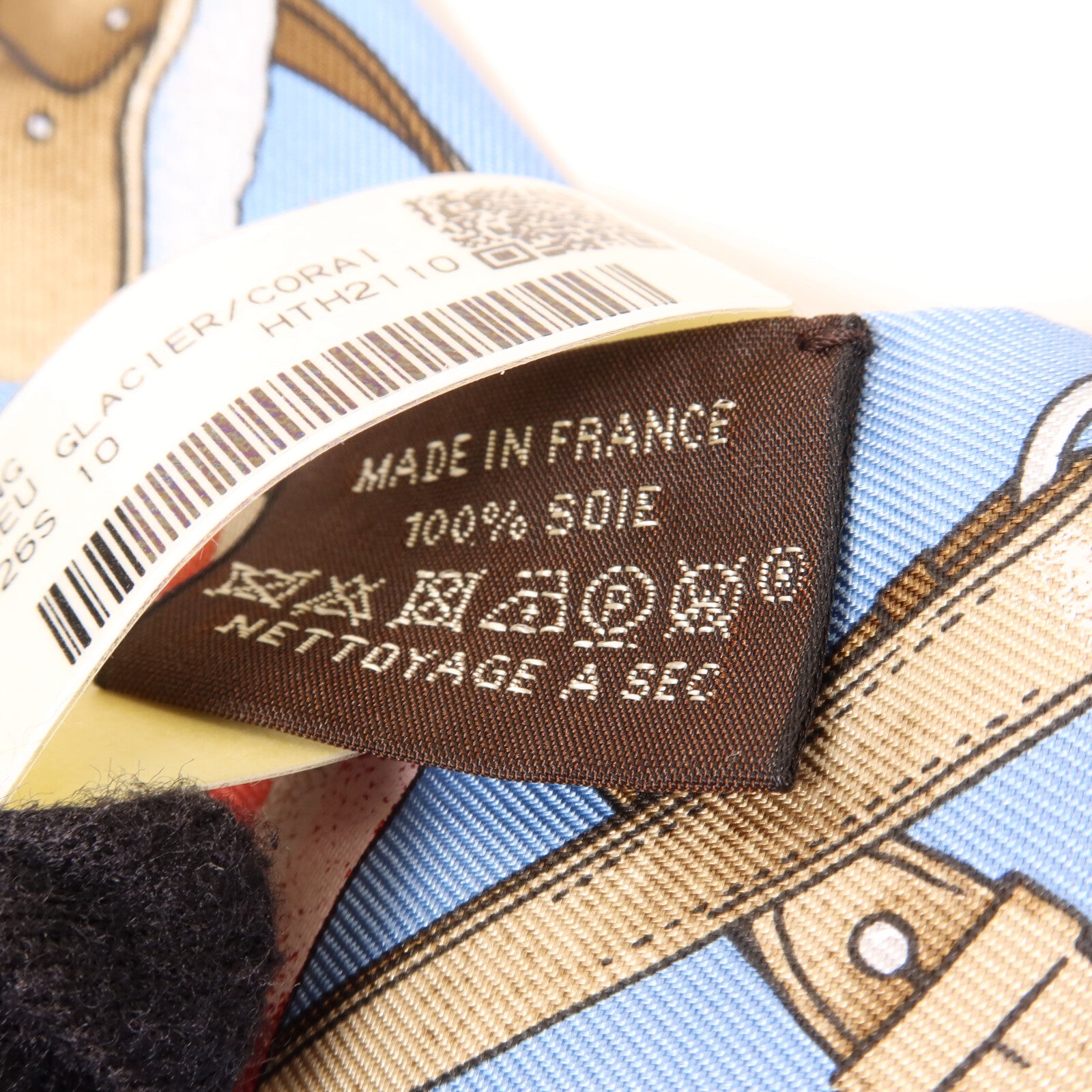 HERMES 絲質Twilly絲巾