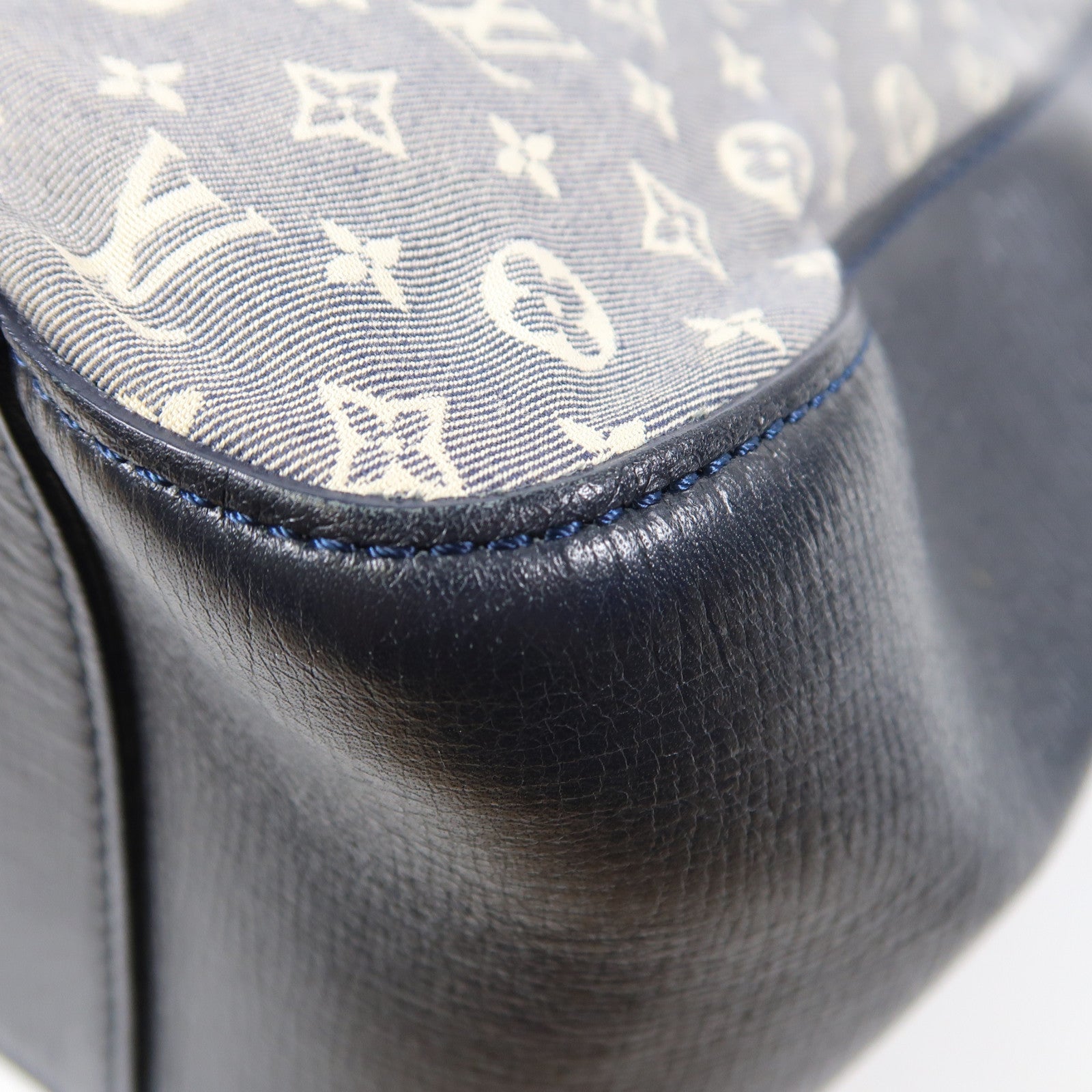 LOUIS VUITTON Monogram Idylle Rendezvous PM金扣肩背袋藍色