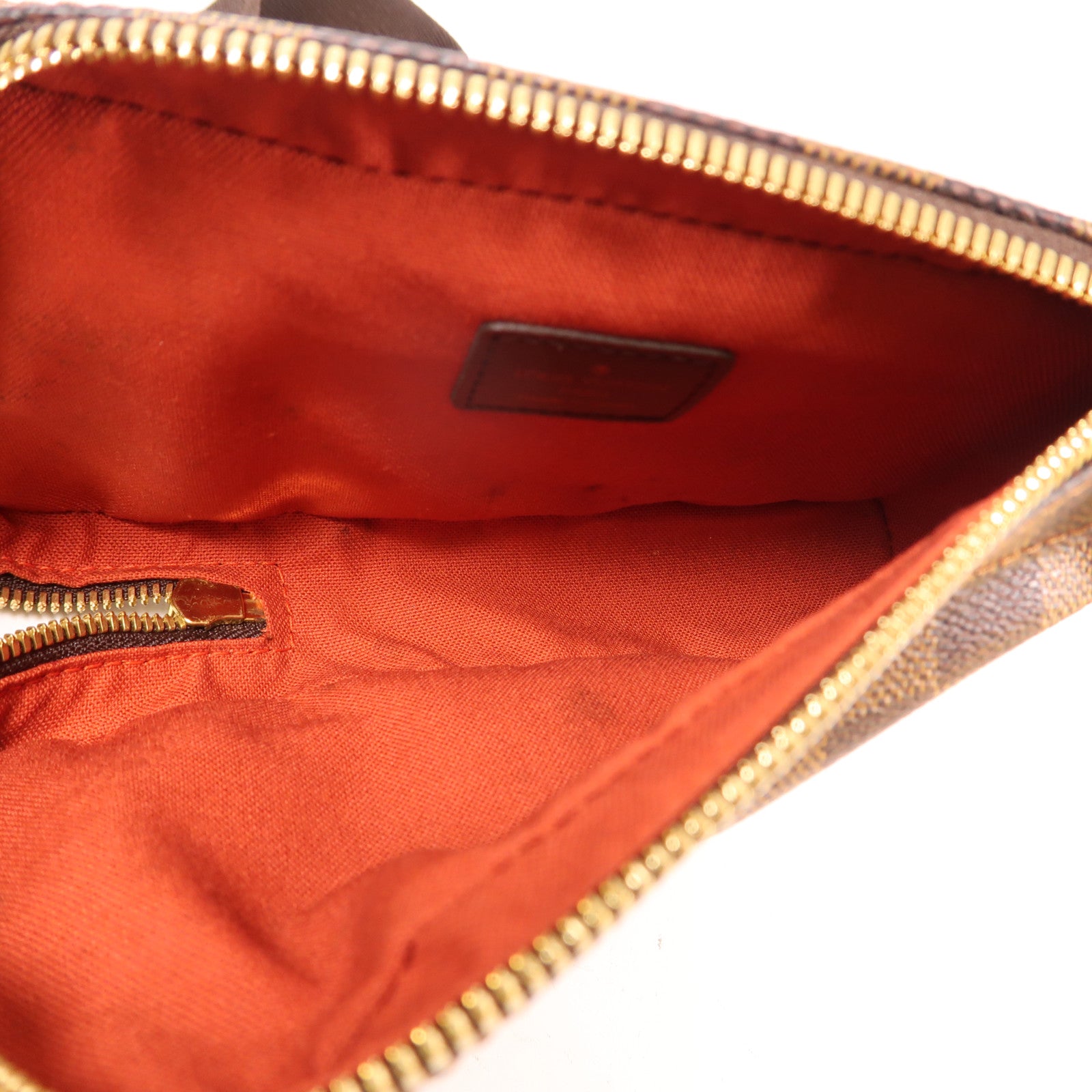 LOUIS VUITTON Damier Geronimos金扣腰包