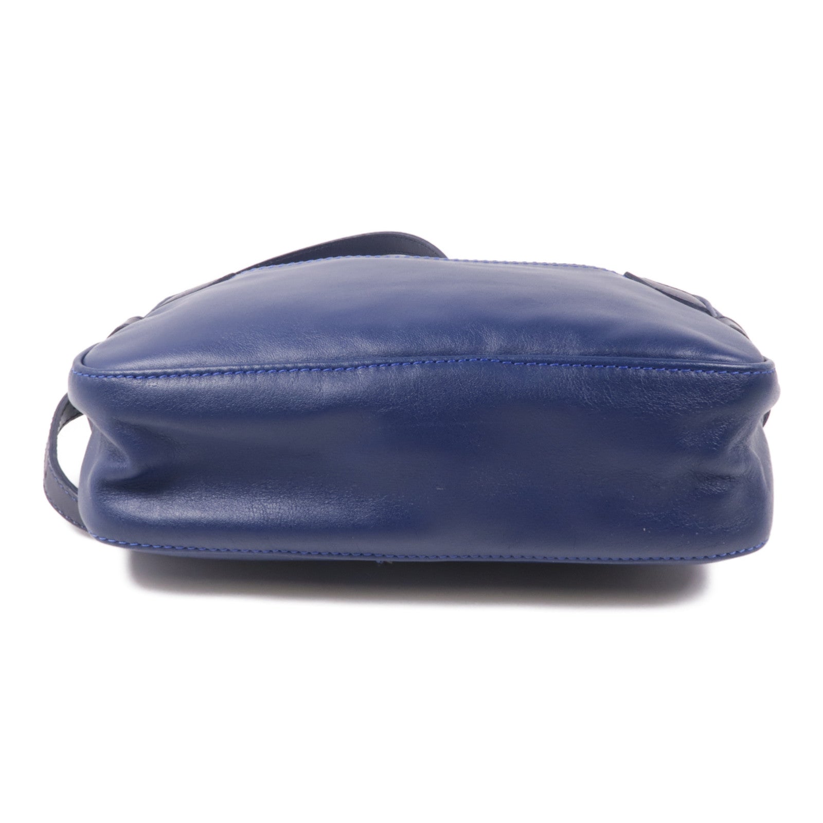 Longchamp 牛皮皮革Shoulder Bag金扣肩背袋