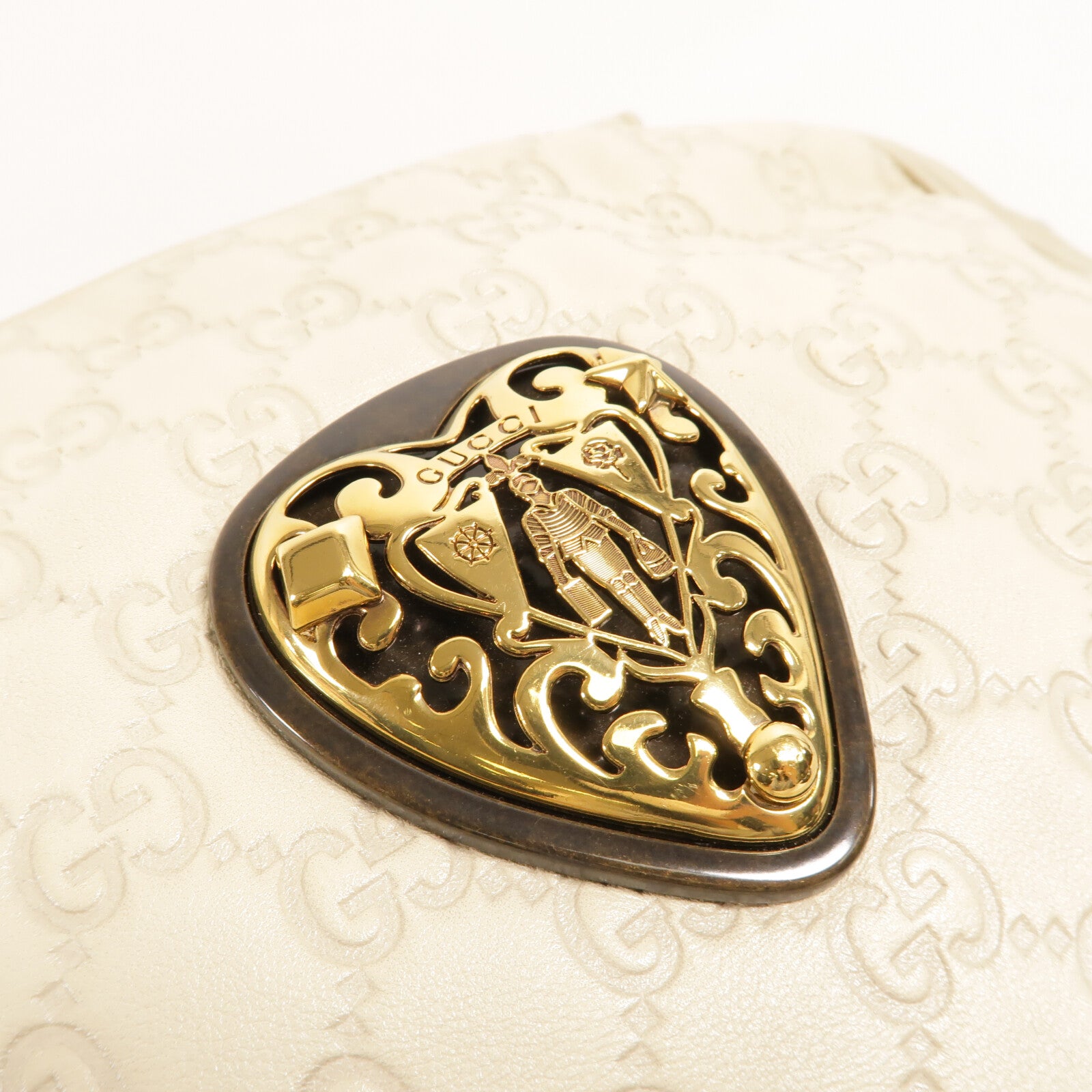 GUCCI 牛皮皮革Guccissima Babouska Dome Bag手挽袋