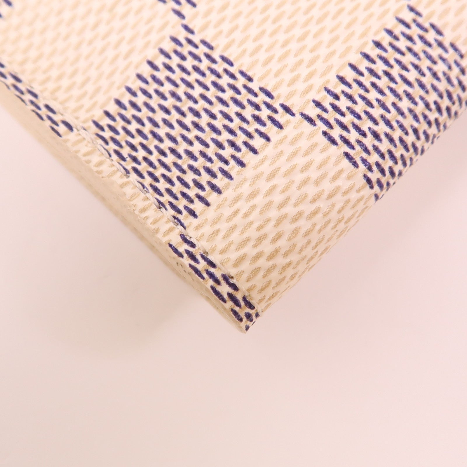 LOUIS VUITTON Damier Azur Key Holder金扣鑰匙套