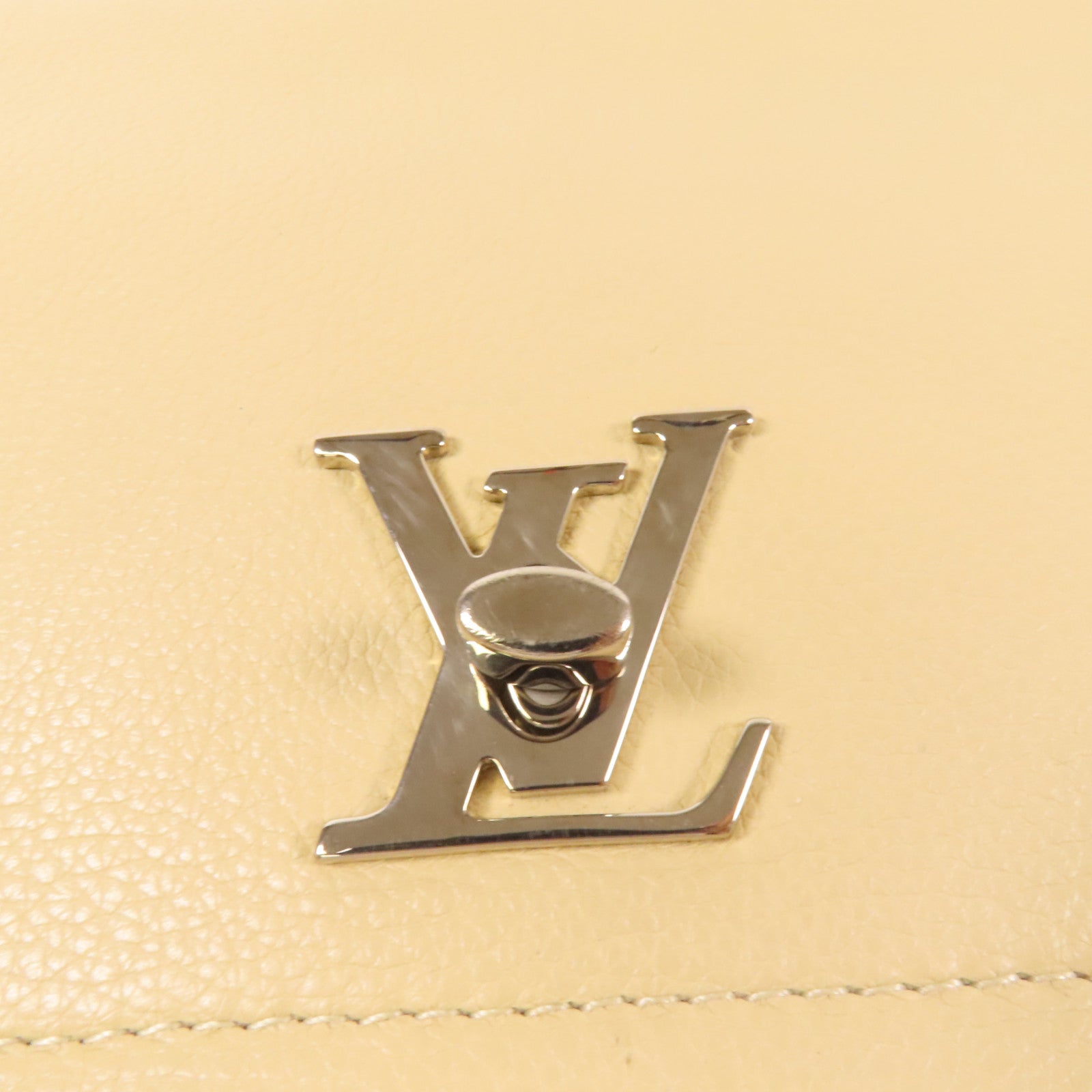 LOUIS VUITTON 牛皮皮革Lockme 2 Cartable銀扣手挽肩背兩用袋