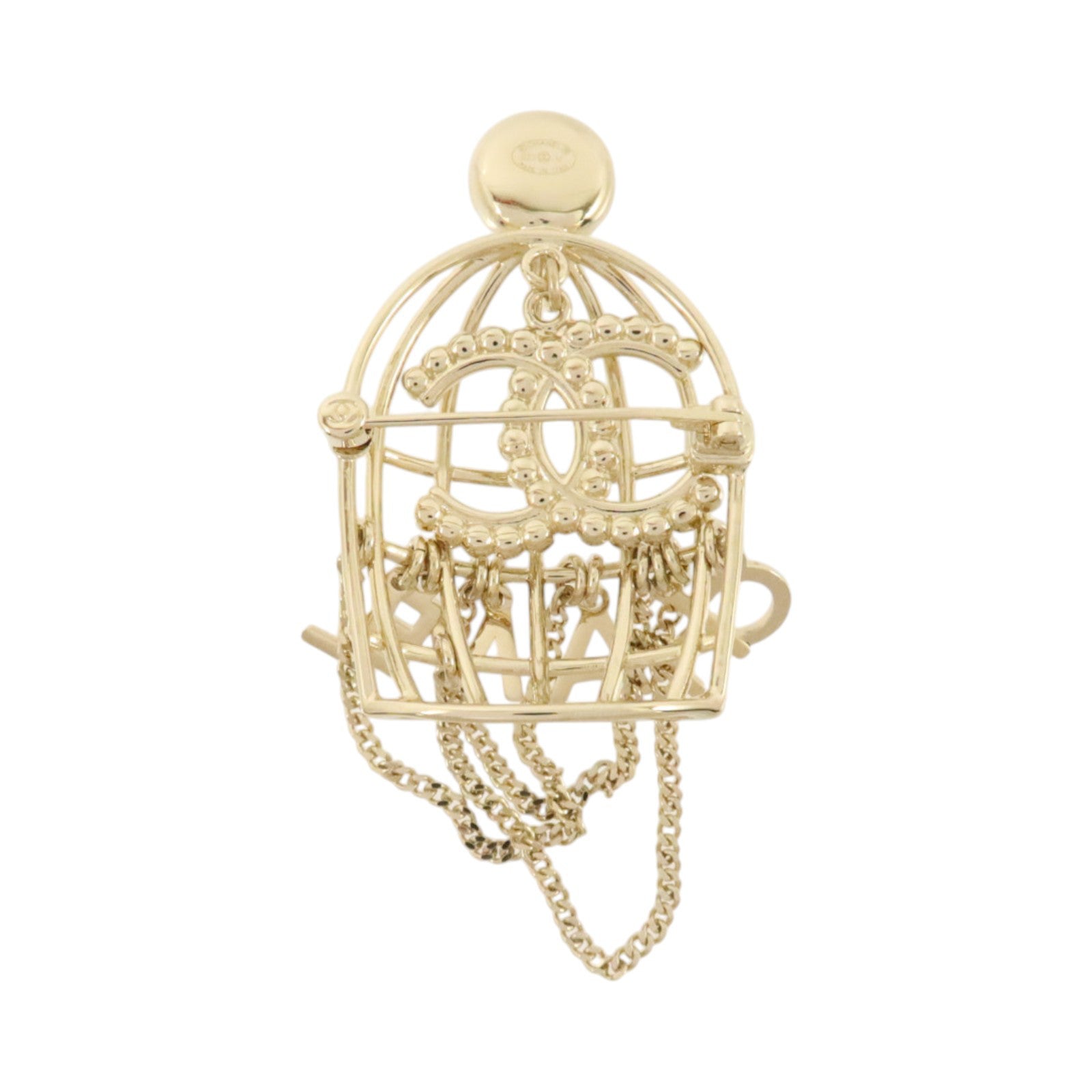 CHANEL 金屬/PVC Brooch胸針