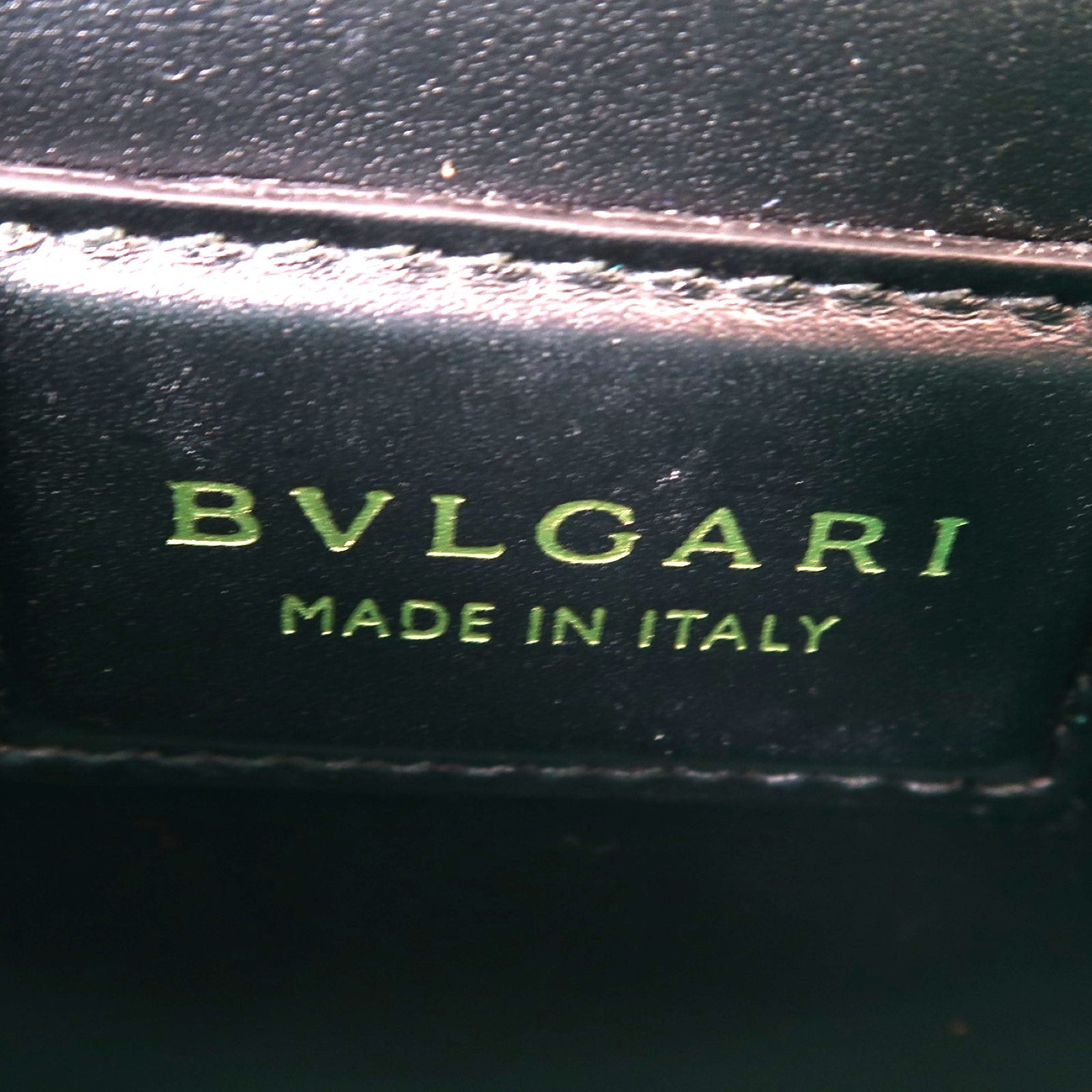 BVLGARI 牛皮皮革Serpenti Forever銀扣手挽肩背兩用袋黑色