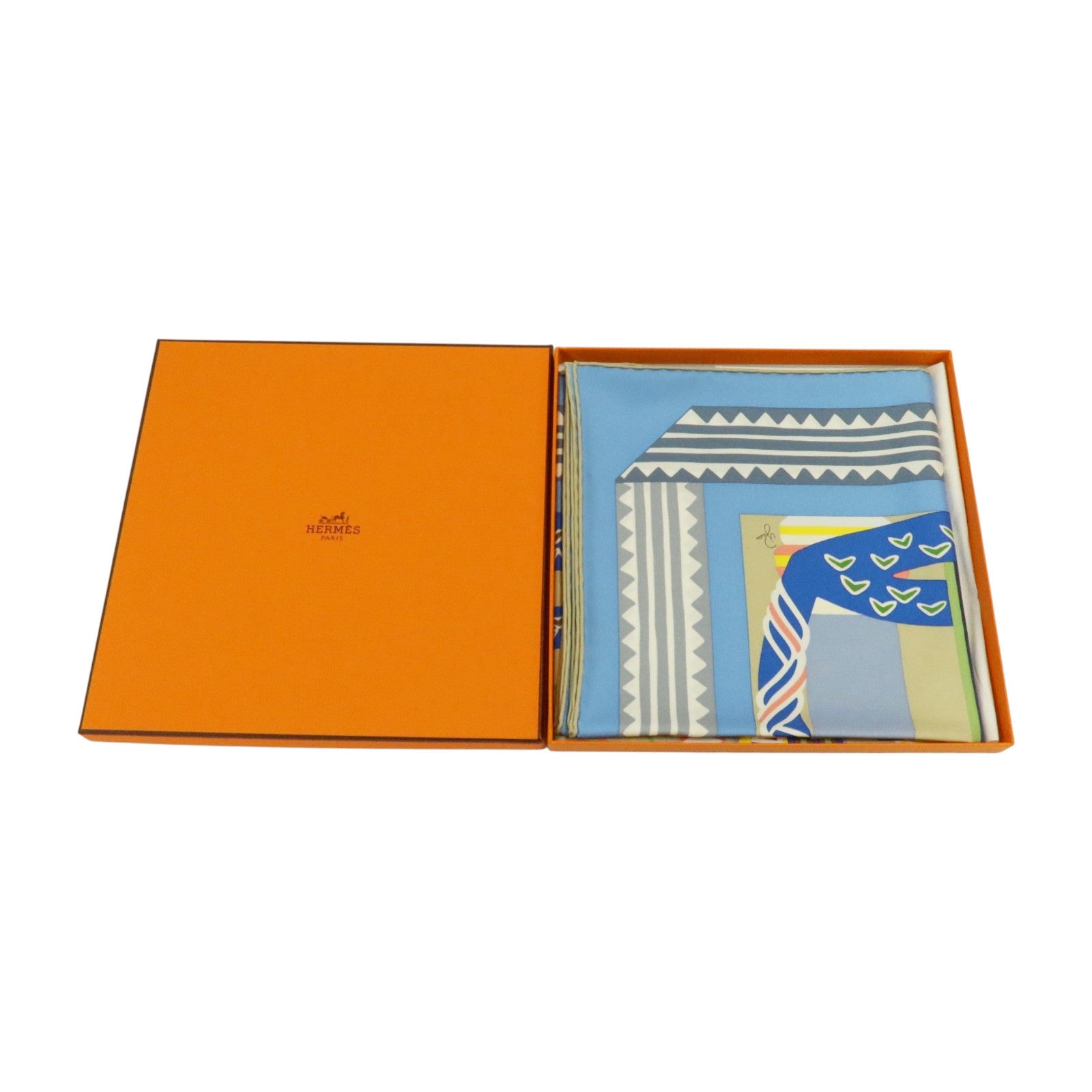 HERMES 絲質Scarf 90x90cm絲巾
