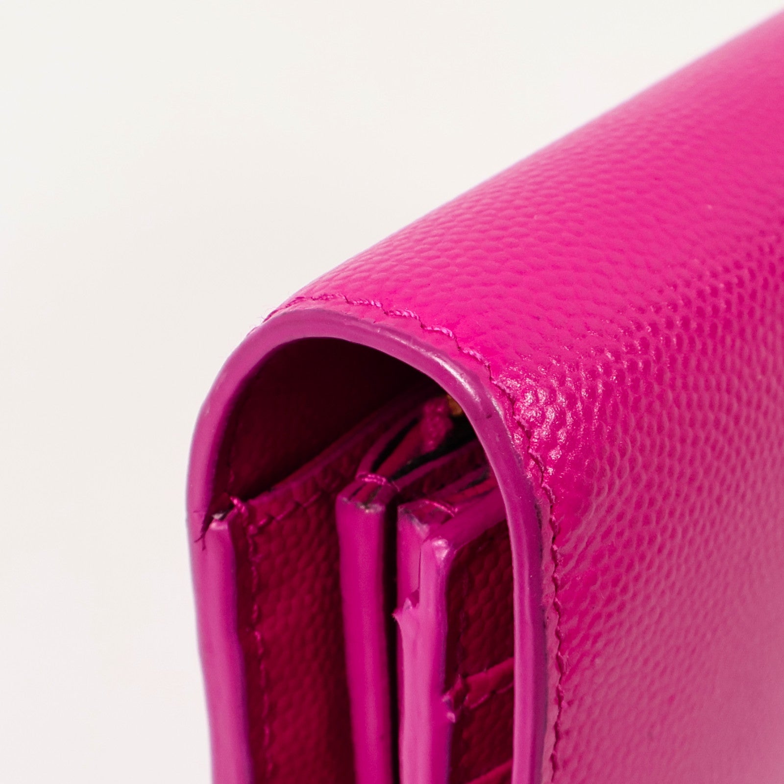 SAINT LAURENT 牛皮皮革Long Wallet長錢包