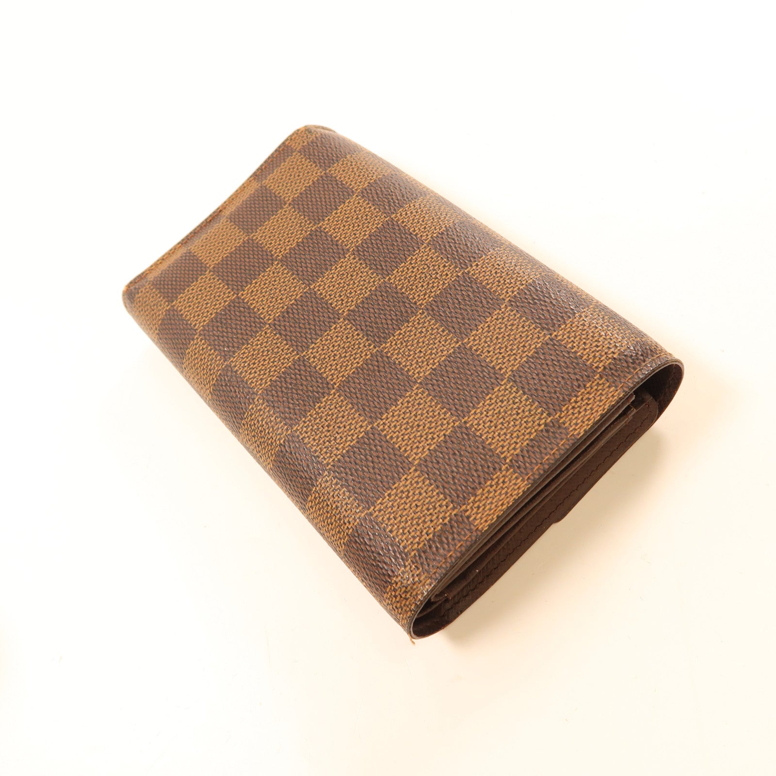 LOUIS VUITTON 【激減優惠】Damier Wallet金扣錢包