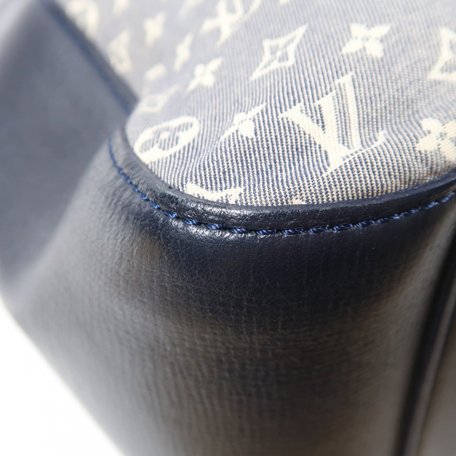 LOUIS VUITTON Monogram Idylle Rendezvous PM金扣肩背袋藍色