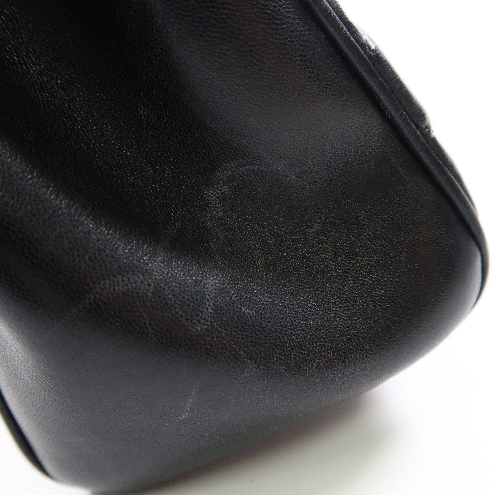 CHANEL 【激減優惠】菱格羊皮皮革Shoulder Bag金扣鏈帶肩背袋黑色