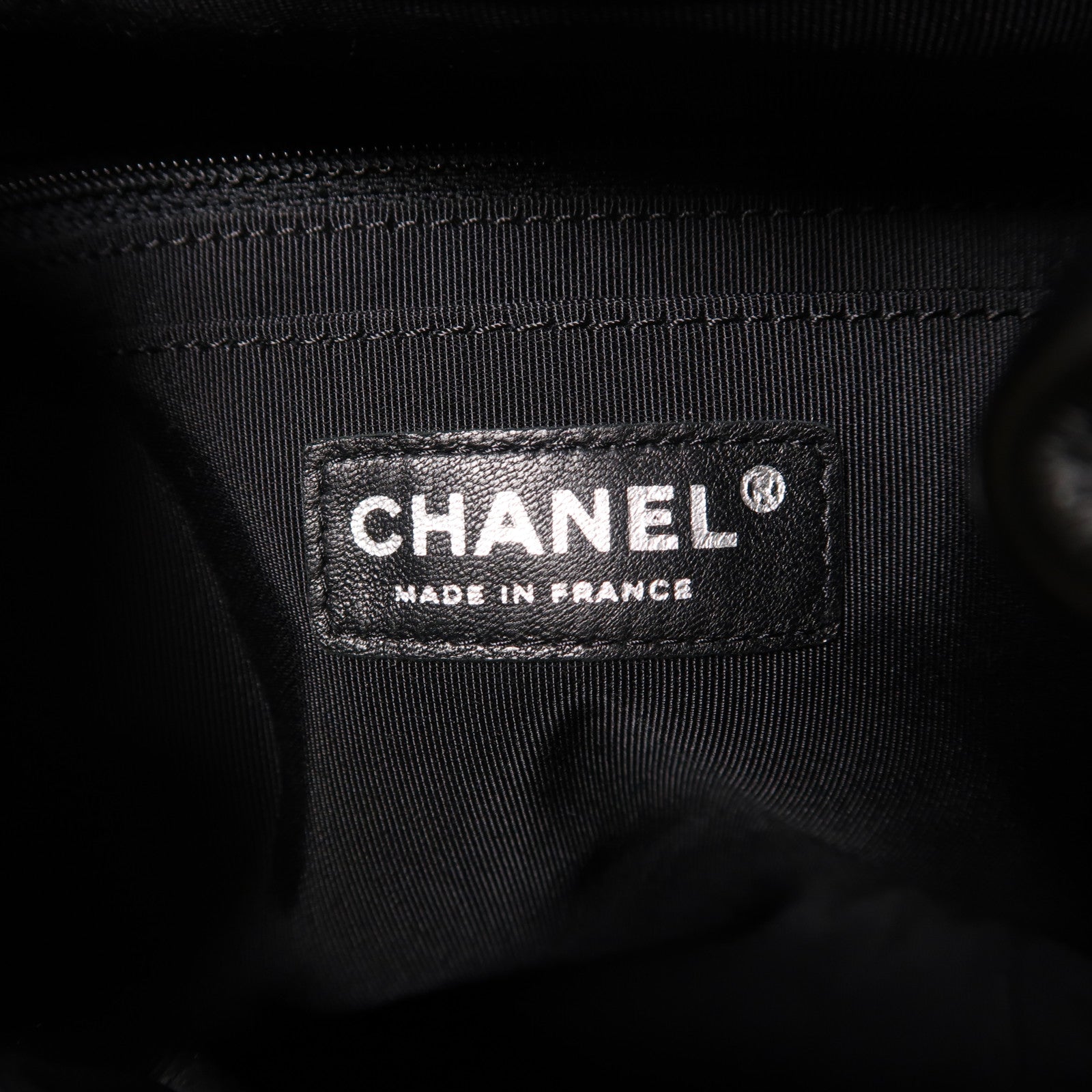 CHANEL 牛皮皮革2way Shoulder Bag銀扣鏈帶肩背袋