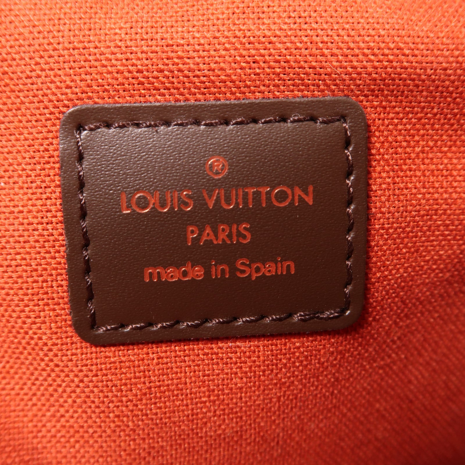 LOUIS VUITTON Damier Geronimos金扣腰包