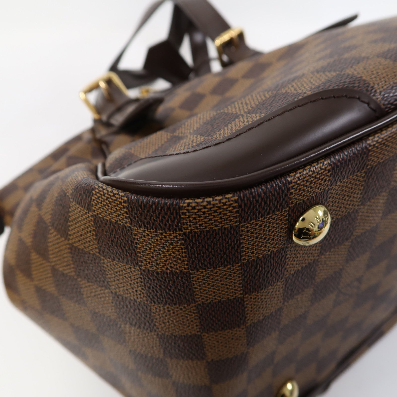 LOUIS VUITTON 【激減優惠】Damier Verona MM金扣肩背袋啡色