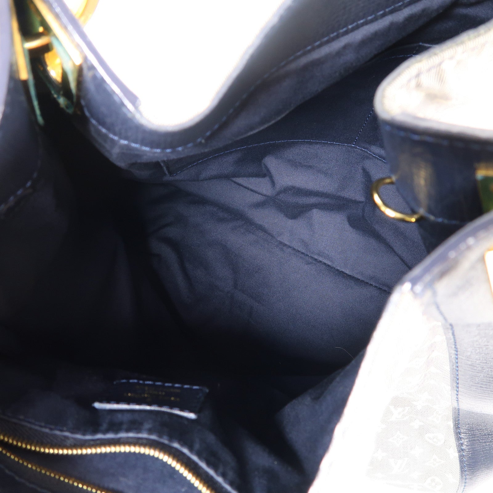 LOUIS VUITTON Monogram Idylle Rendezvous PM金扣肩背袋藍色