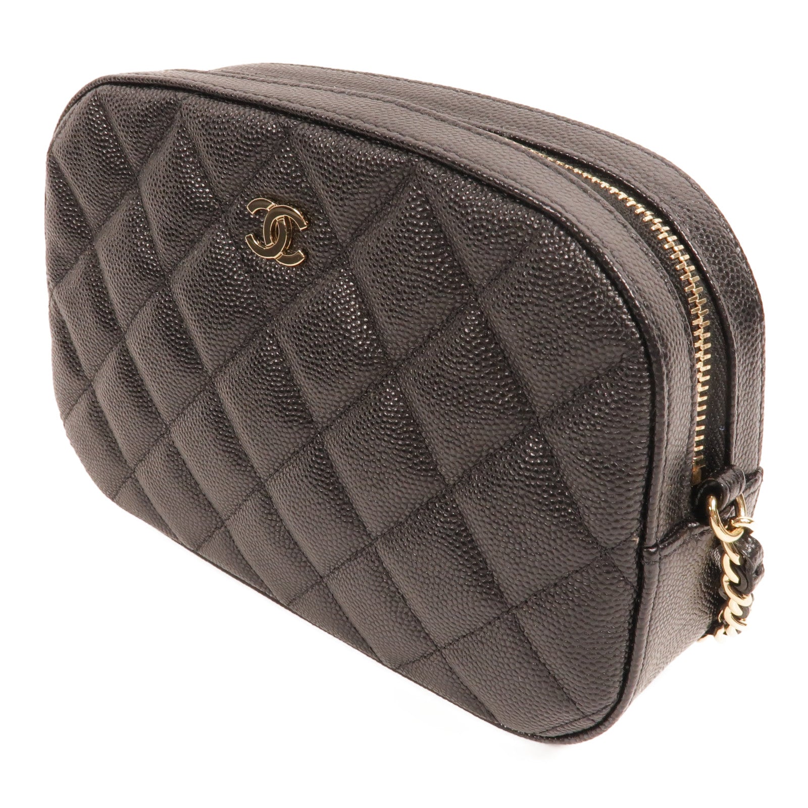 CHANEL 牛皮皮革Mini Camera Bag肩背袋