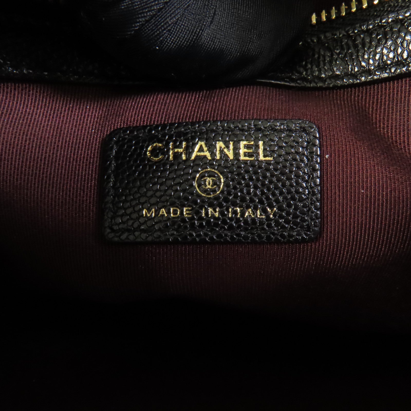 CHANEL 牛皮皮革Classic Zipped Pouch金扣手拿包