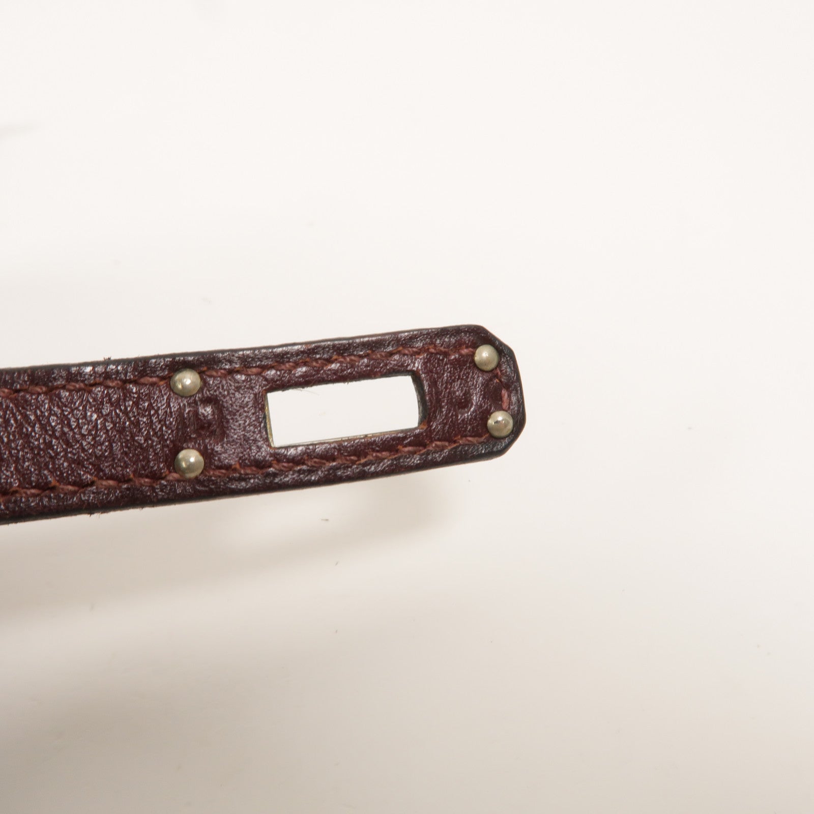 HERMES Swift皮革Birkin 25手挽袋Prune