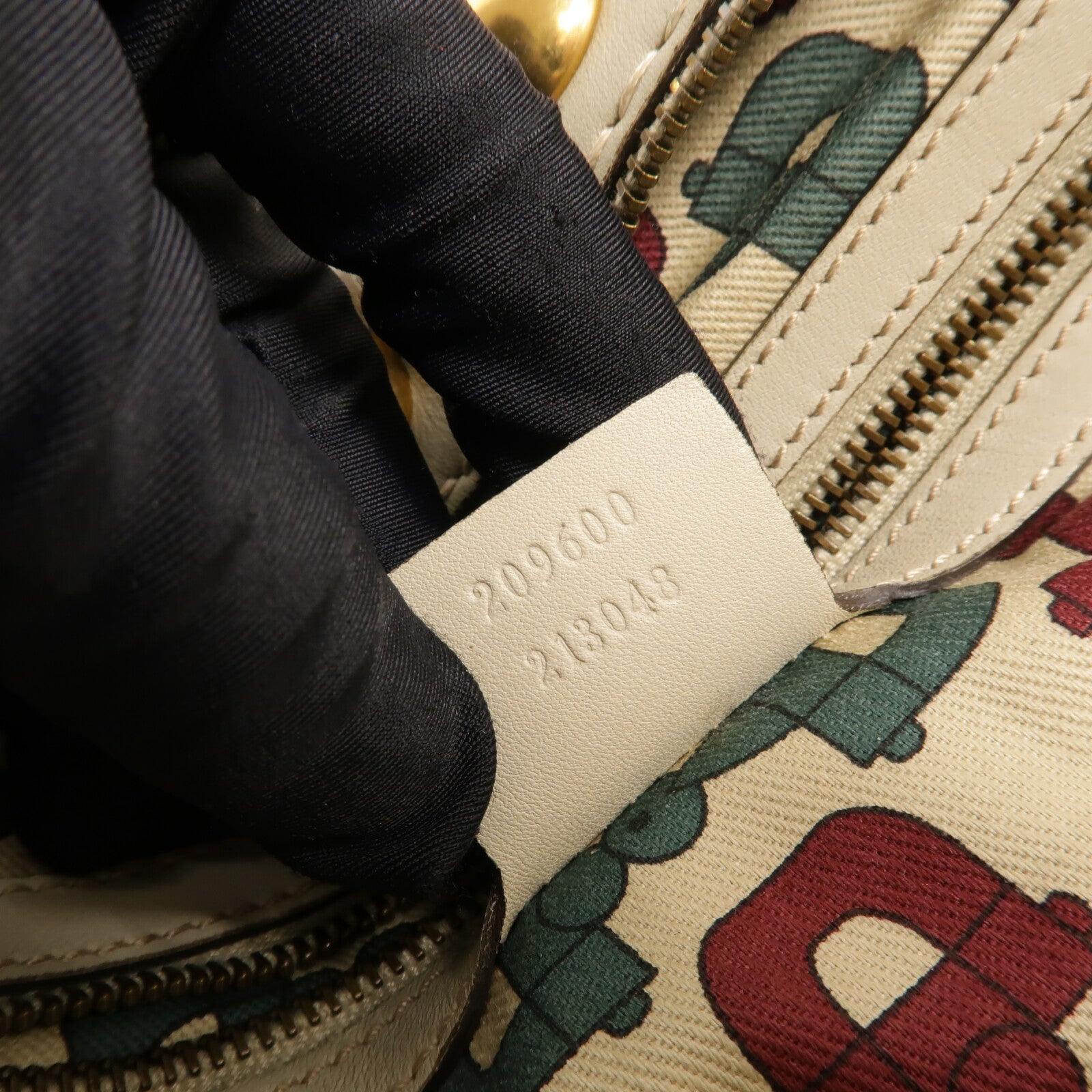 GUCCI 牛皮皮革Guccissima Babouska Dome Bag手挽袋