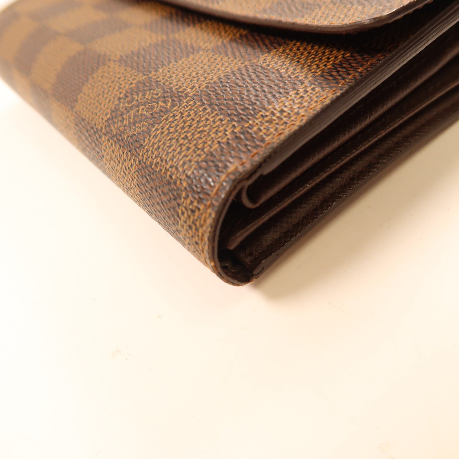 LOUIS VUITTON 【激減優惠】Damier Wallet金扣錢包