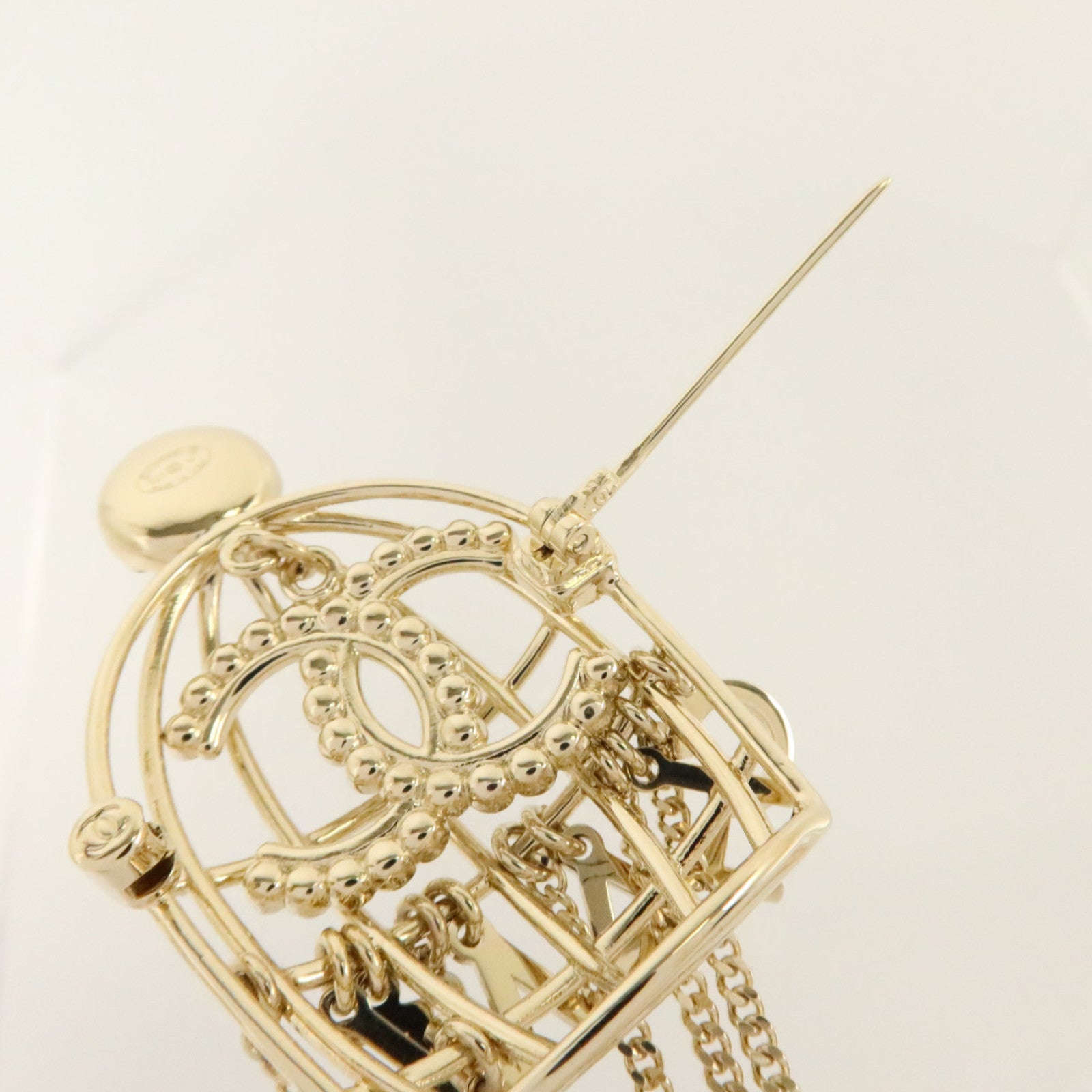 CHANEL 金屬/PVC Brooch胸針