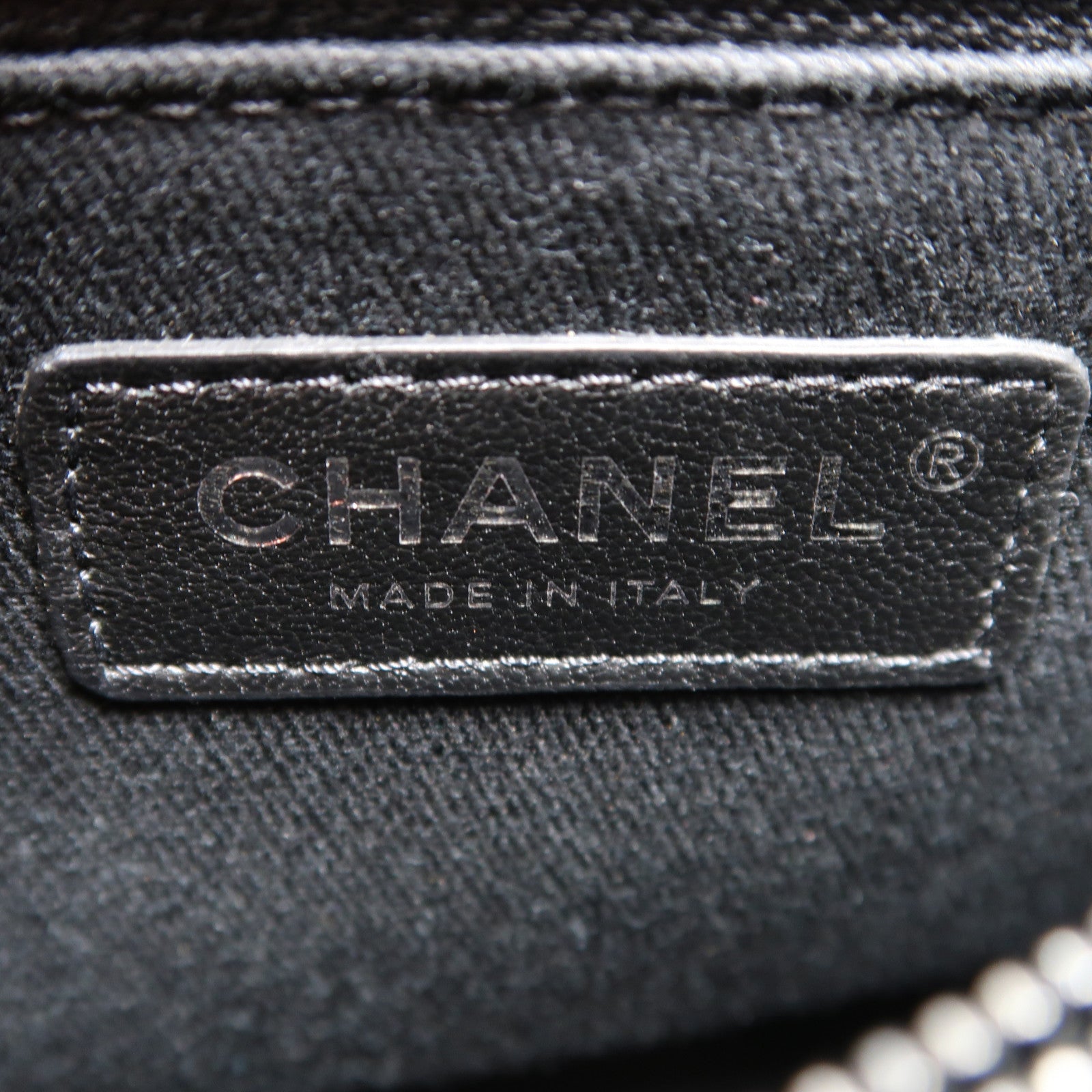 CHANEL 菱格Caviar皮革Coco Handle Medium手挽肩背兩用袋黑色