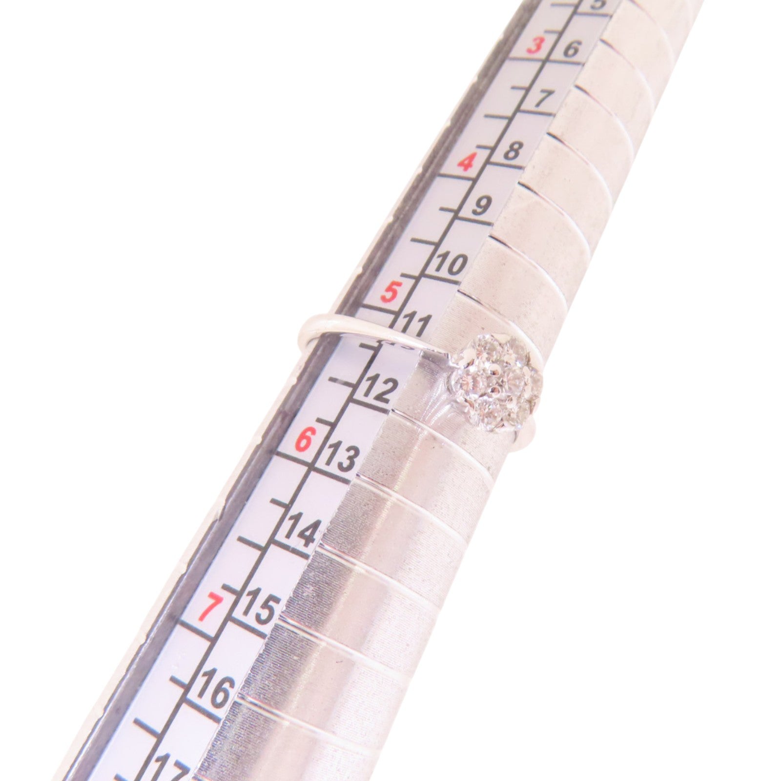 JEWELRY 【激減優惠】18K白金/鑽石Diamond Ring戒指US#5.25