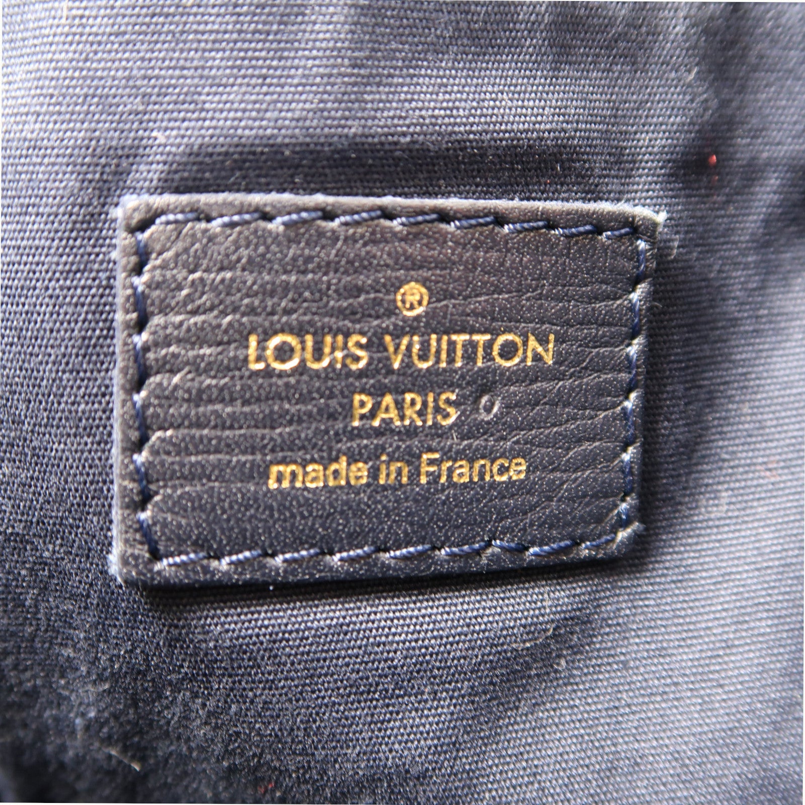 LOUIS VUITTON Monogram Idylle Rendezvous PM金扣肩背袋藍色