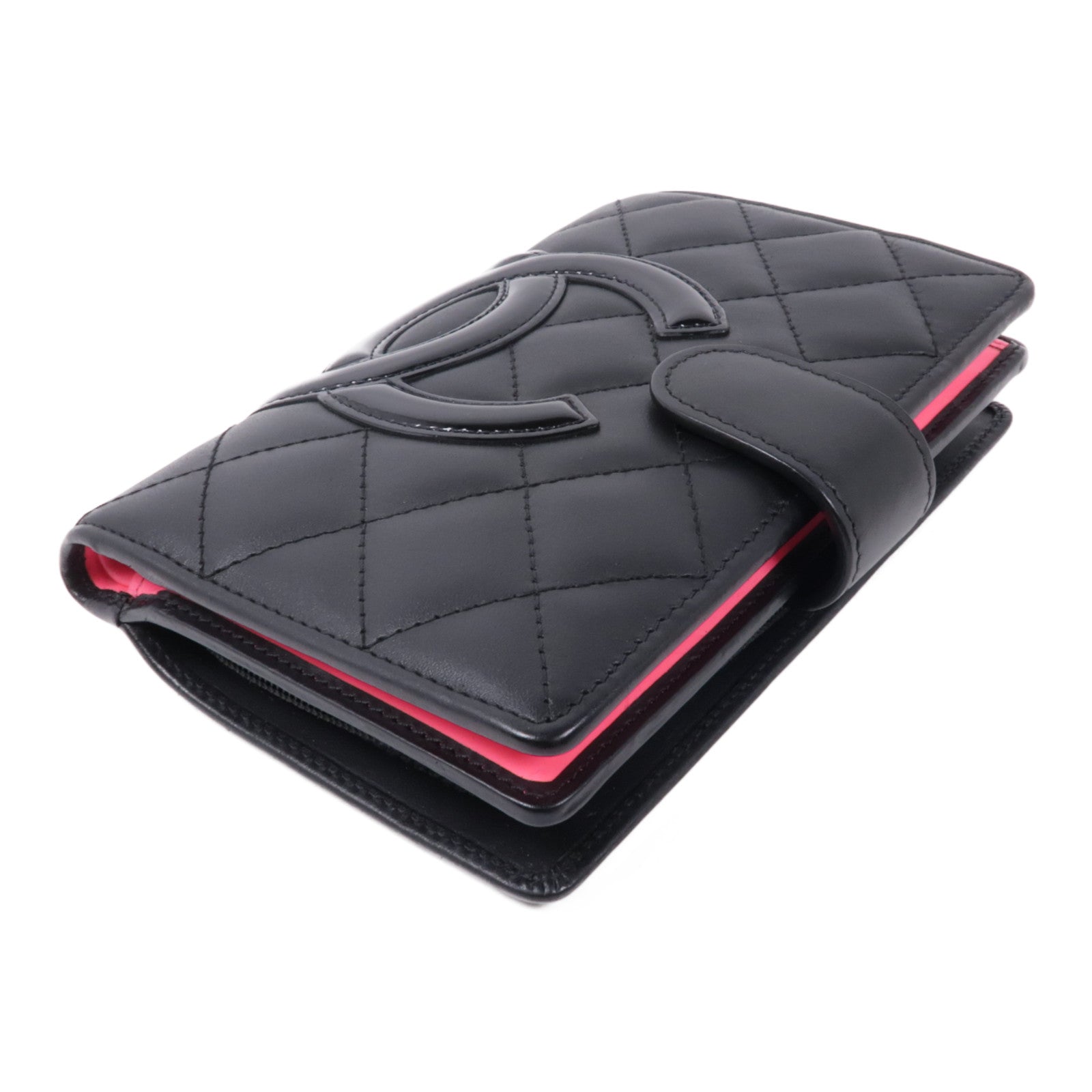 CHANEL 牛皮皮革Cambon Wallet錢包