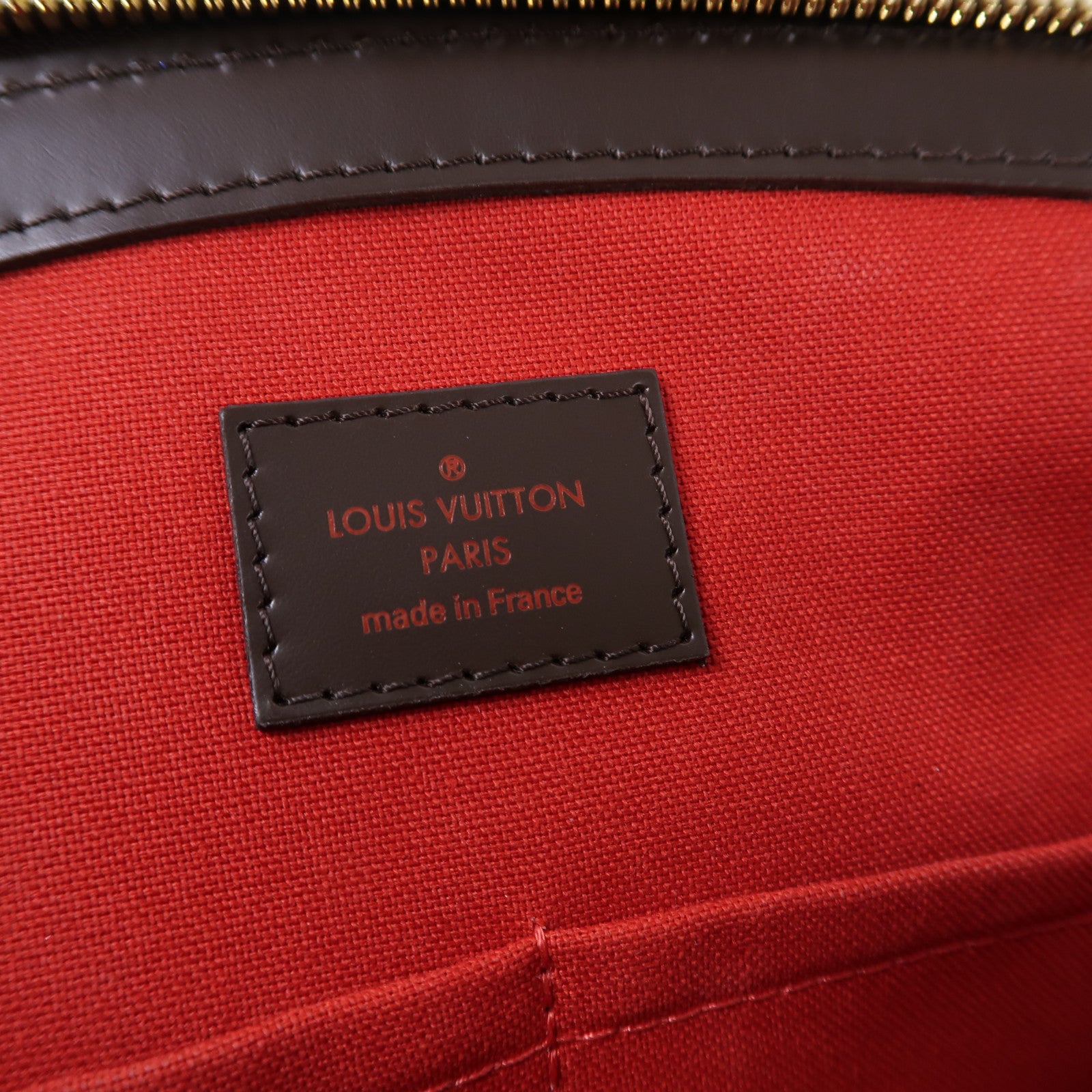LOUIS VUITTON 【激減優惠】Damier Verona MM金扣肩背袋啡色
