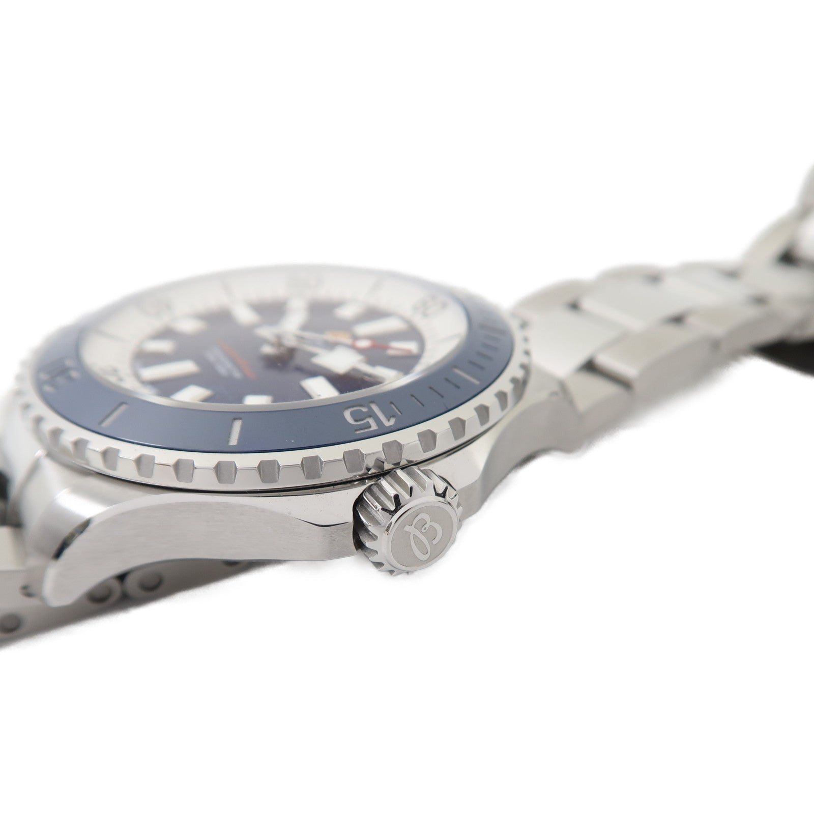 BREITLING Superocean 46不鏽鋼手錶自動機芯藍色
