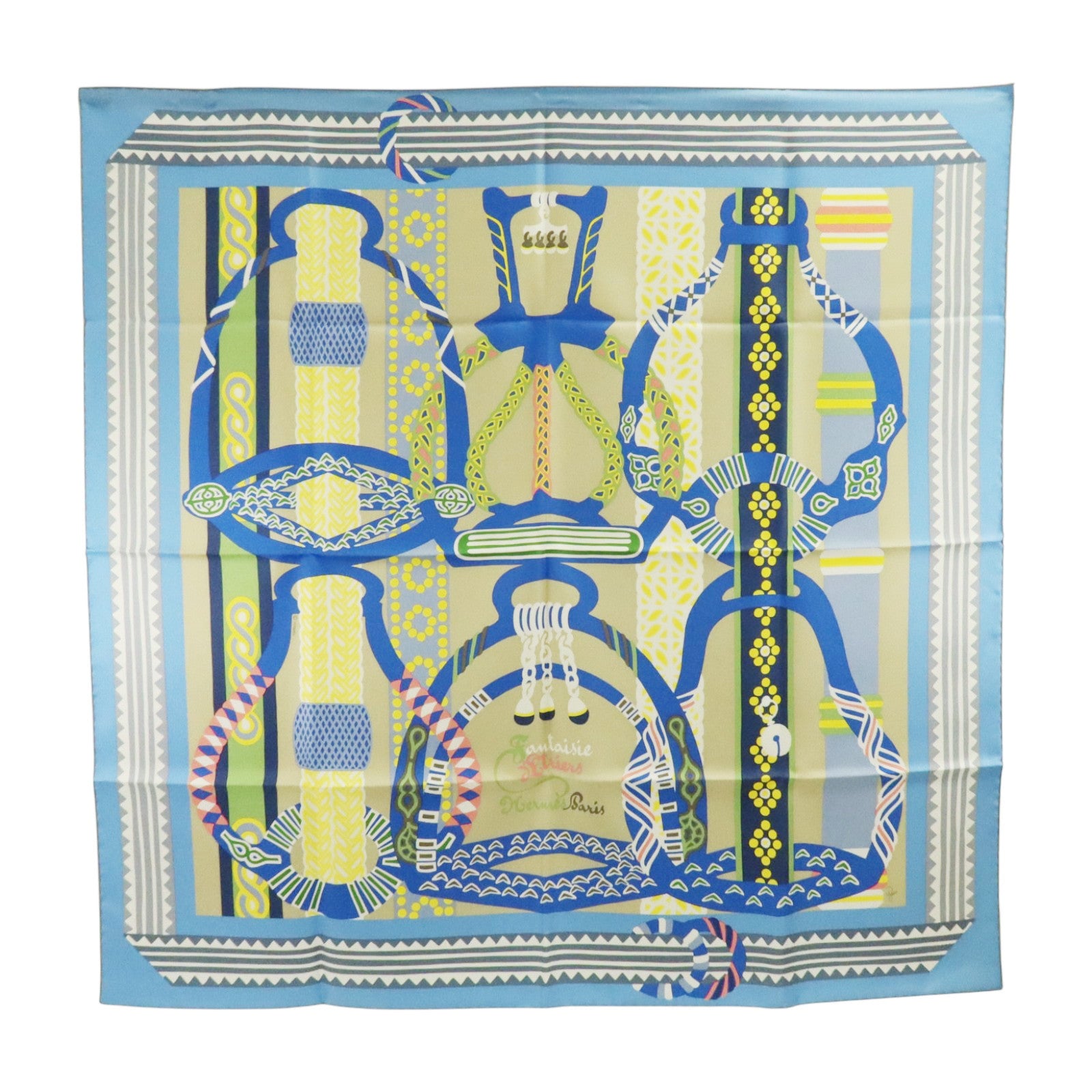 HERMES 絲質Scarf 90x90cm絲巾