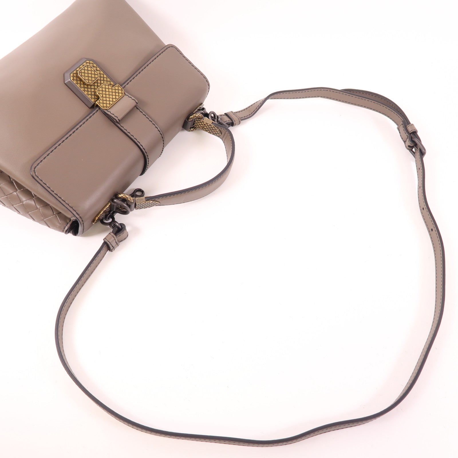 BOTTEGA VENETA 牛皮皮革Shoulder Bag手挽肩背兩用袋