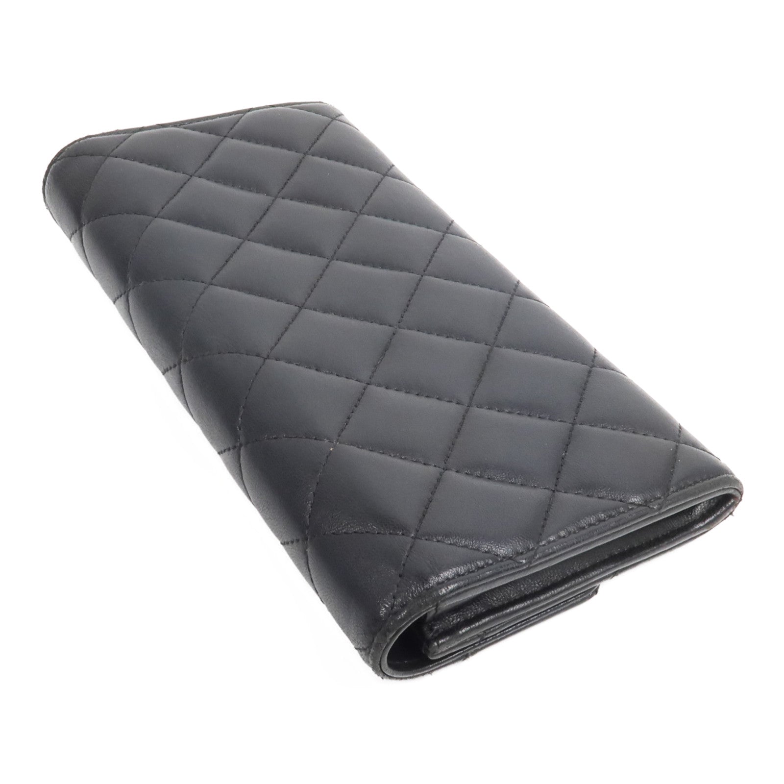 CHANEL 羊皮皮革Long Wallet長錢包
