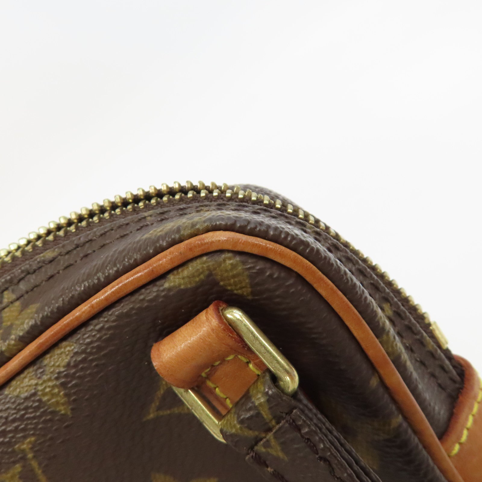 LOUIS VUITTON Monogram Marly Bandouliere金扣肩背袋啡色