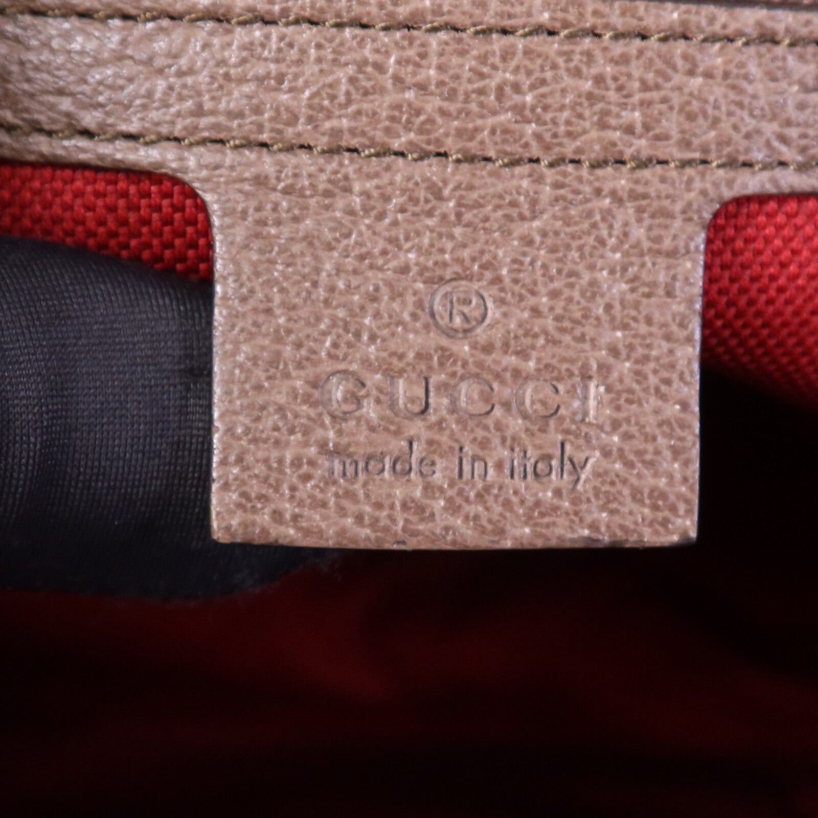 GUCCI 塗層帆布Hand Bag銀扣手挽袋