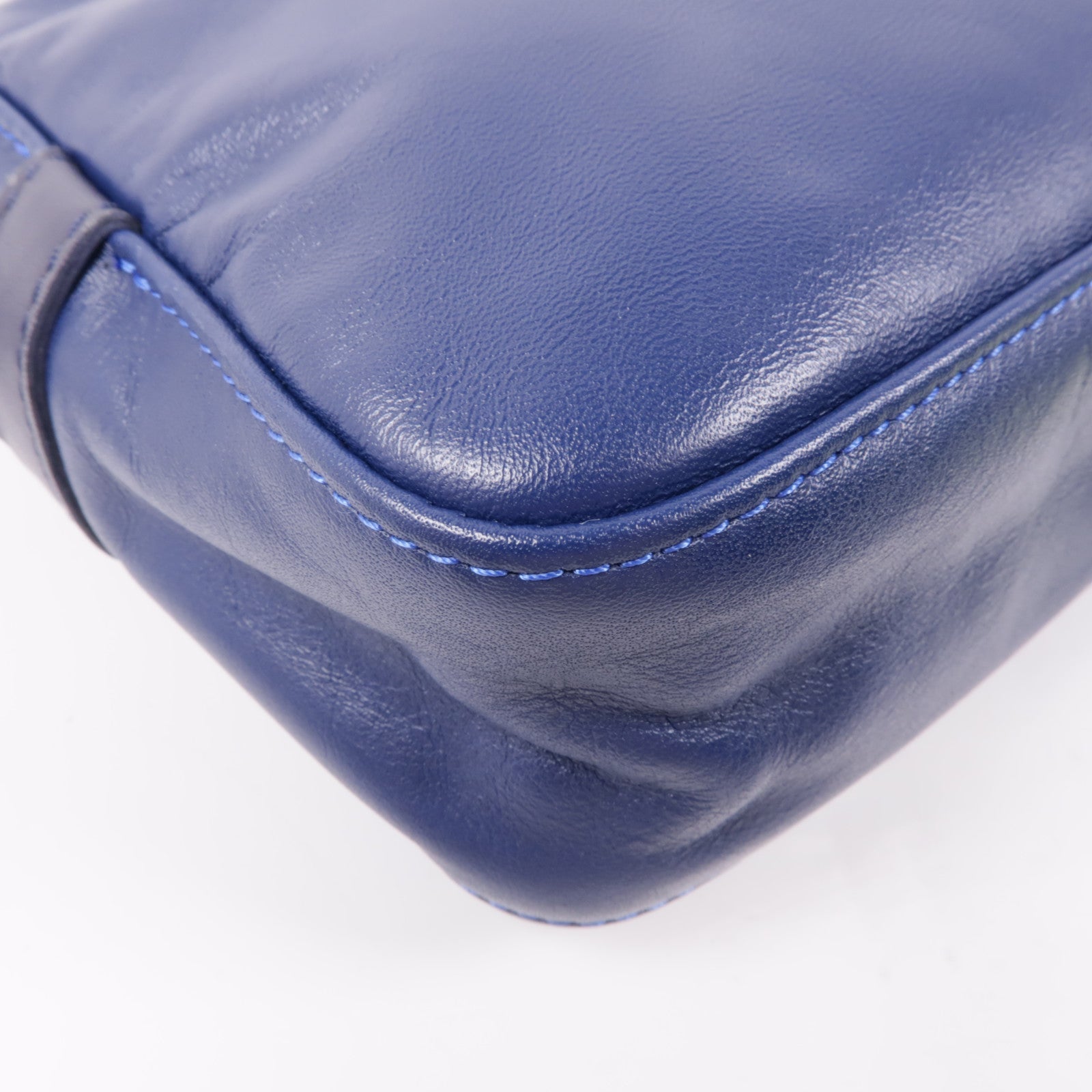 Longchamp 牛皮皮革Shoulder Bag金扣肩背袋