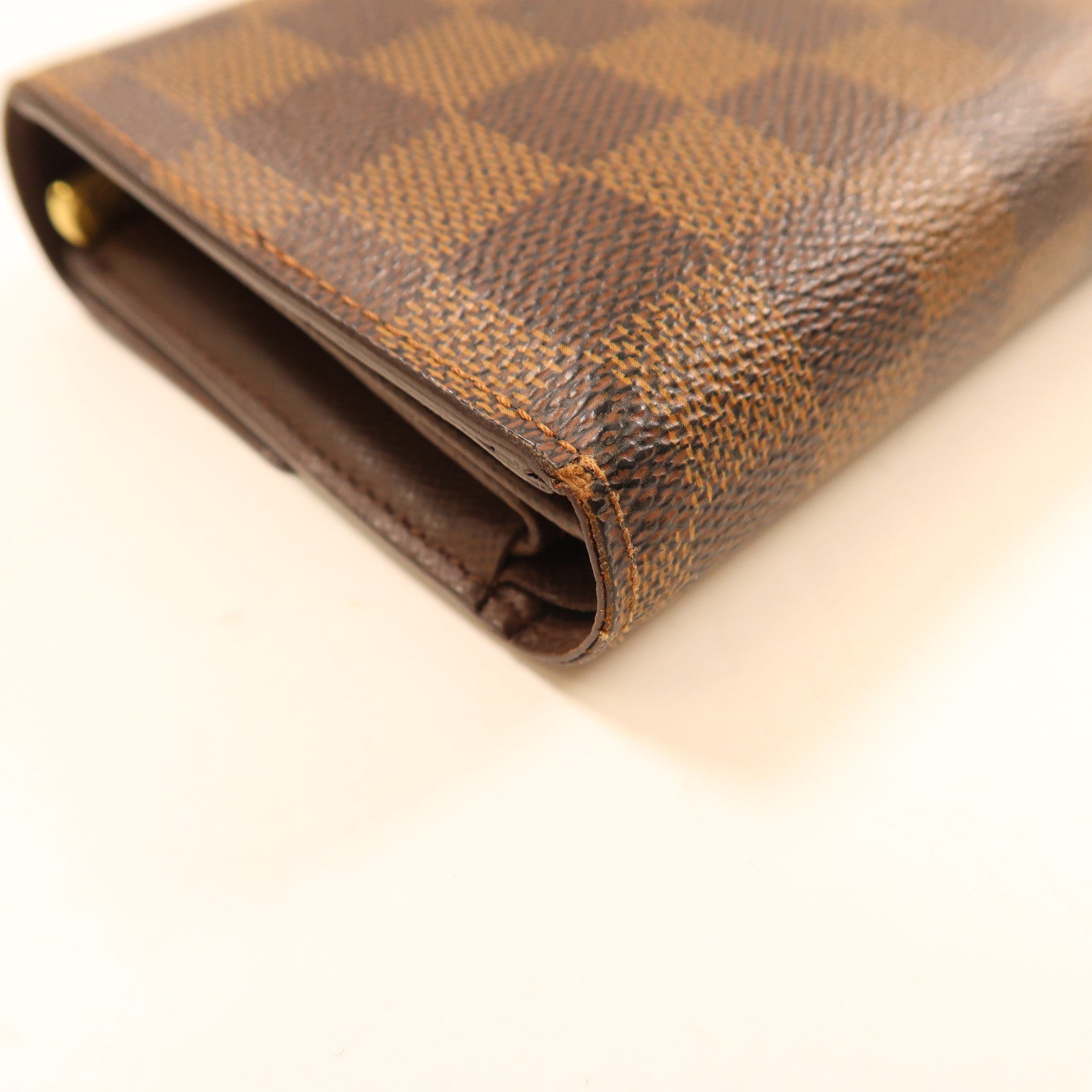 LOUIS VUITTON 【激減優惠】Damier Wallet金扣錢包