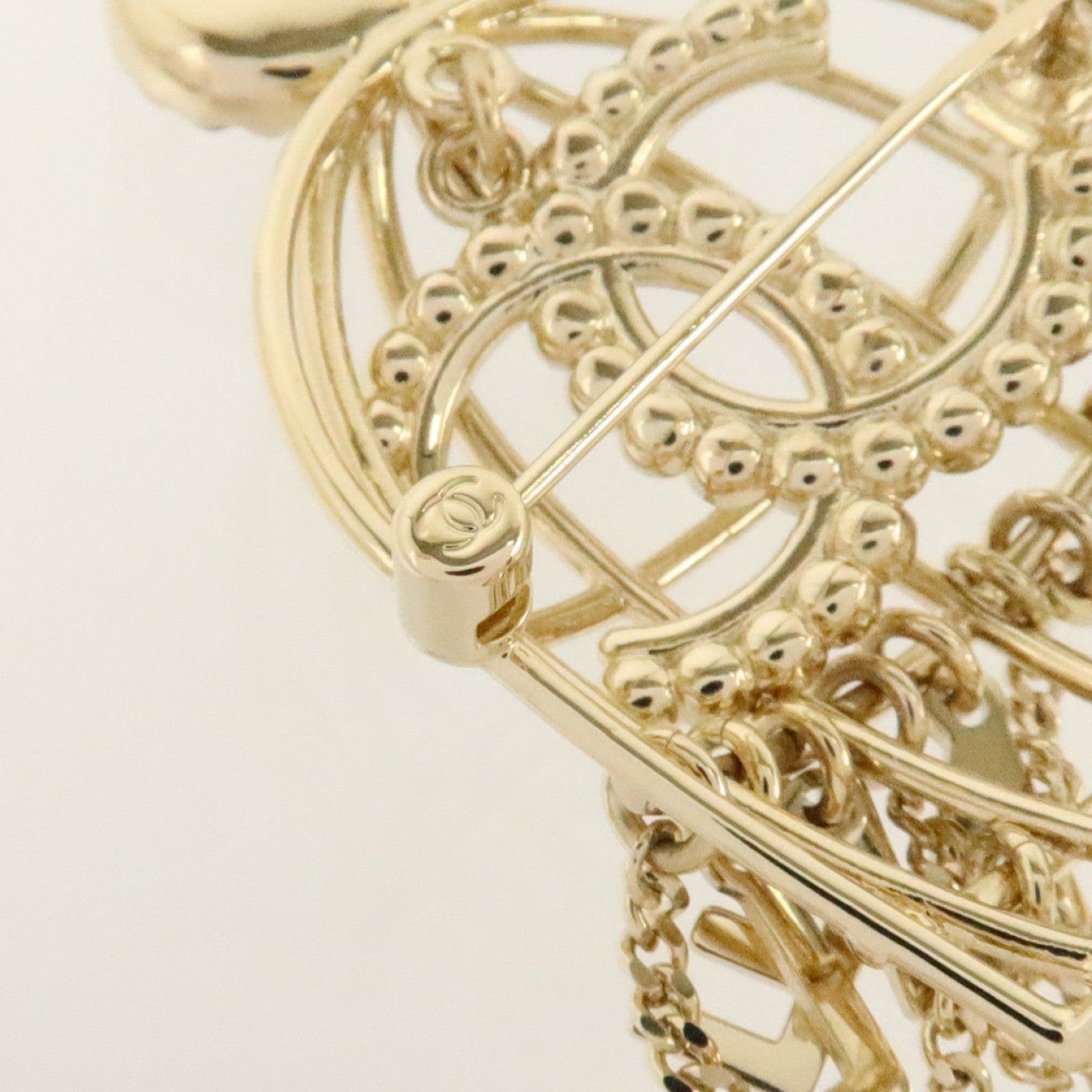 CHANEL 金屬/PVC Brooch胸針