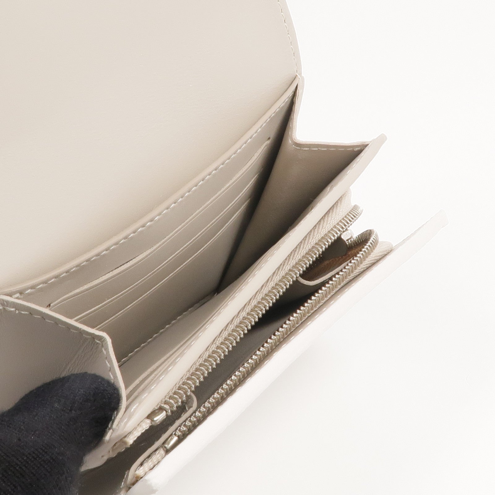 LOUIS VUITTON Mahina Iris Compact Wallet銀扣錢包