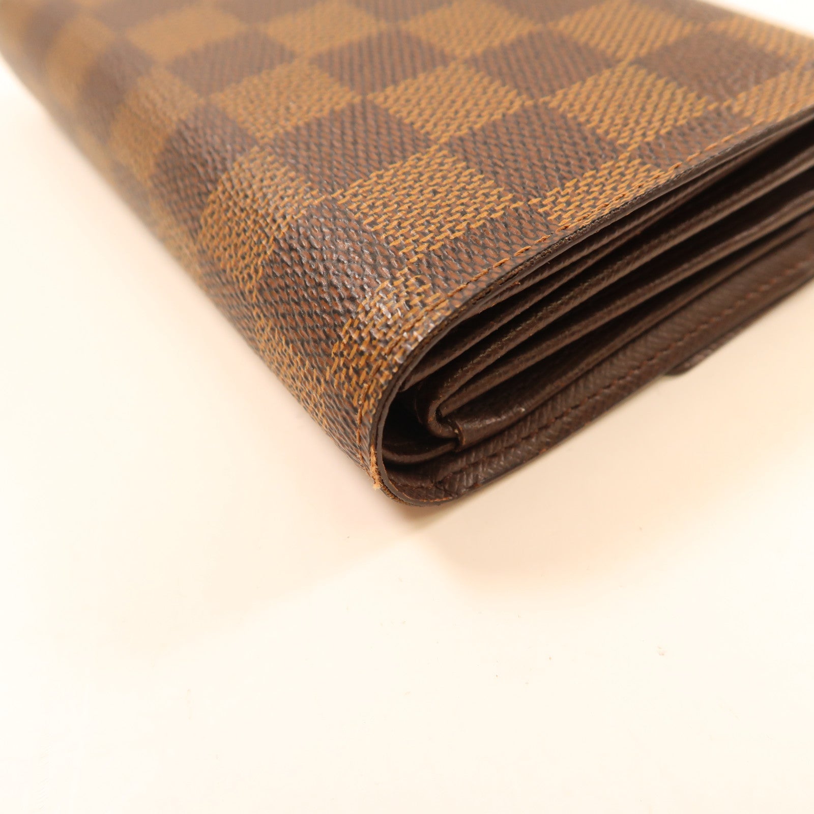 LOUIS VUITTON 【激減優惠】Damier Wallet金扣錢包