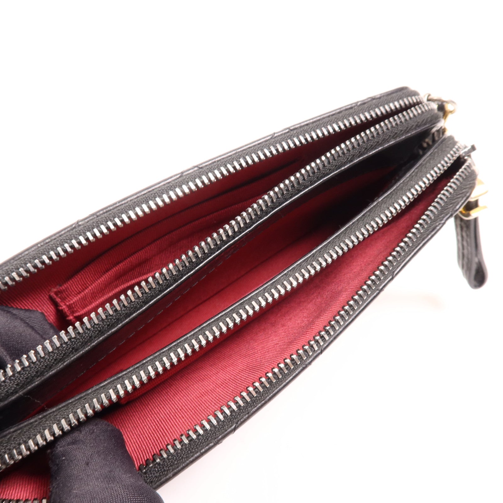 CHANEL 羊皮皮革Gabrielle WOC鏈帶肩背袋