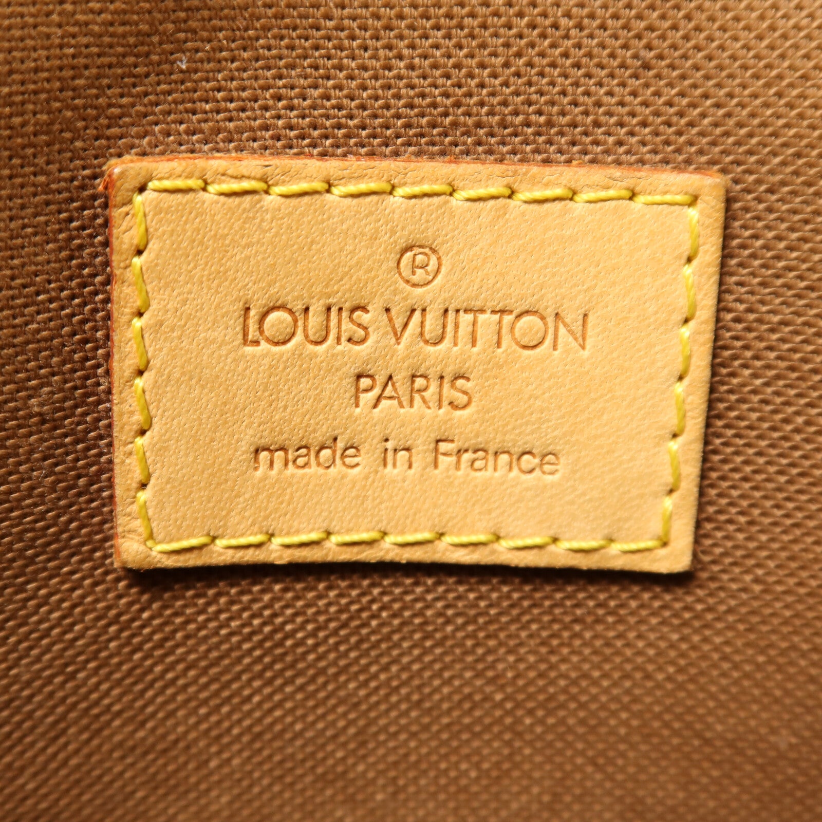 LOUIS VUITTON Monogram Batignolles Vertical金扣手挽袋