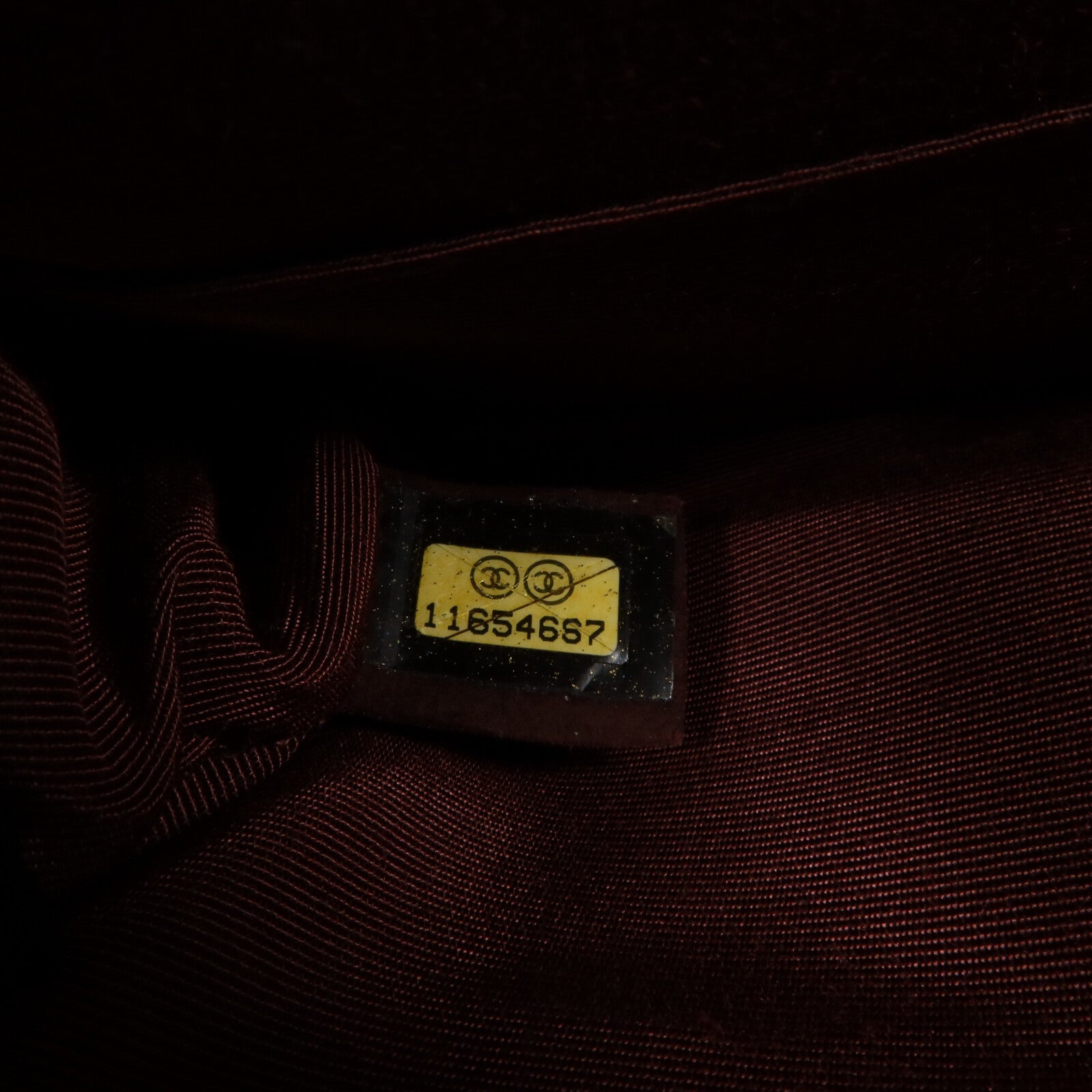 CHANEL Satin 2.55 East West鏈帶肩背袋